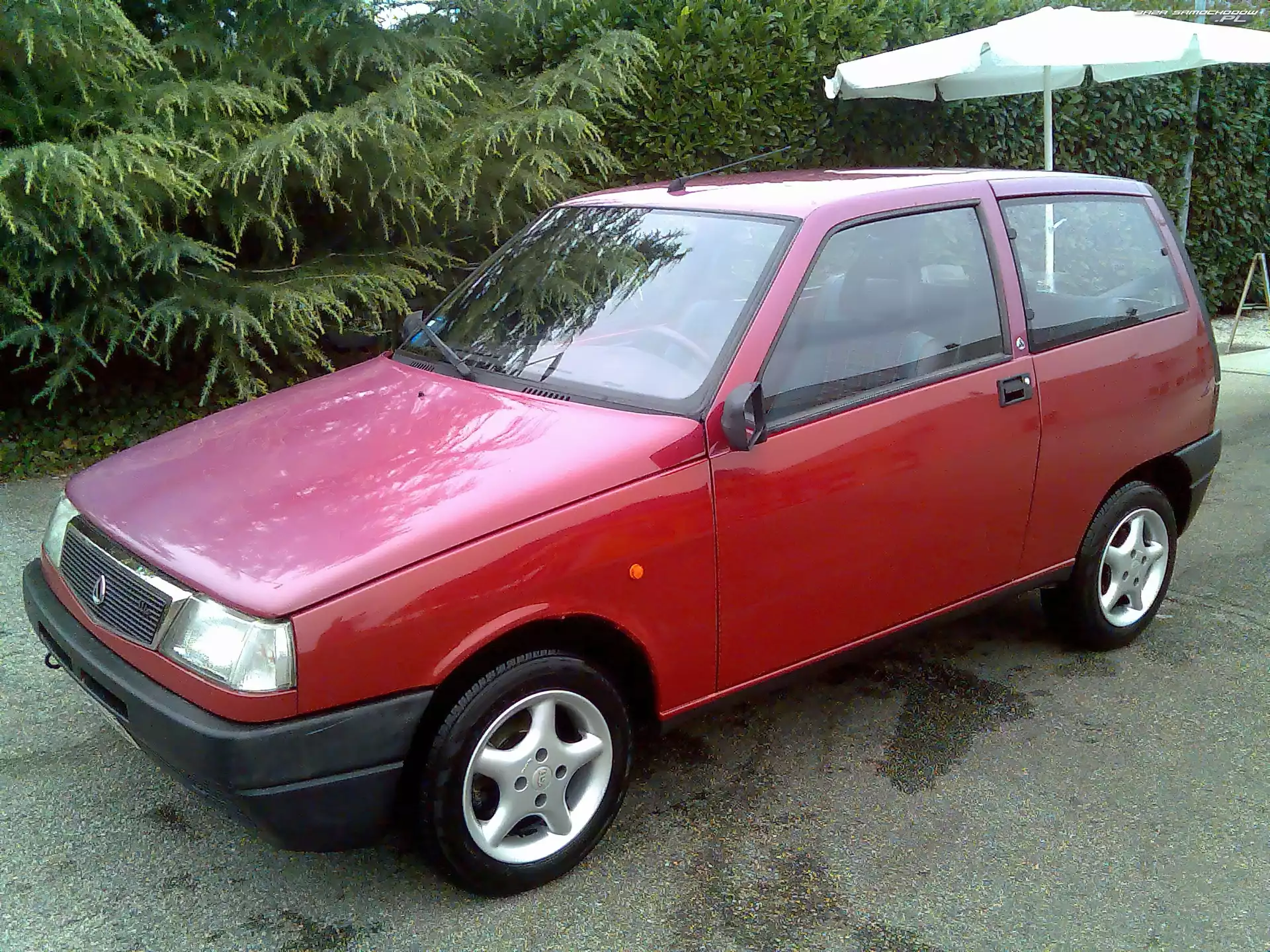 Alufelgi, Czerwony, Autobianchi Y10