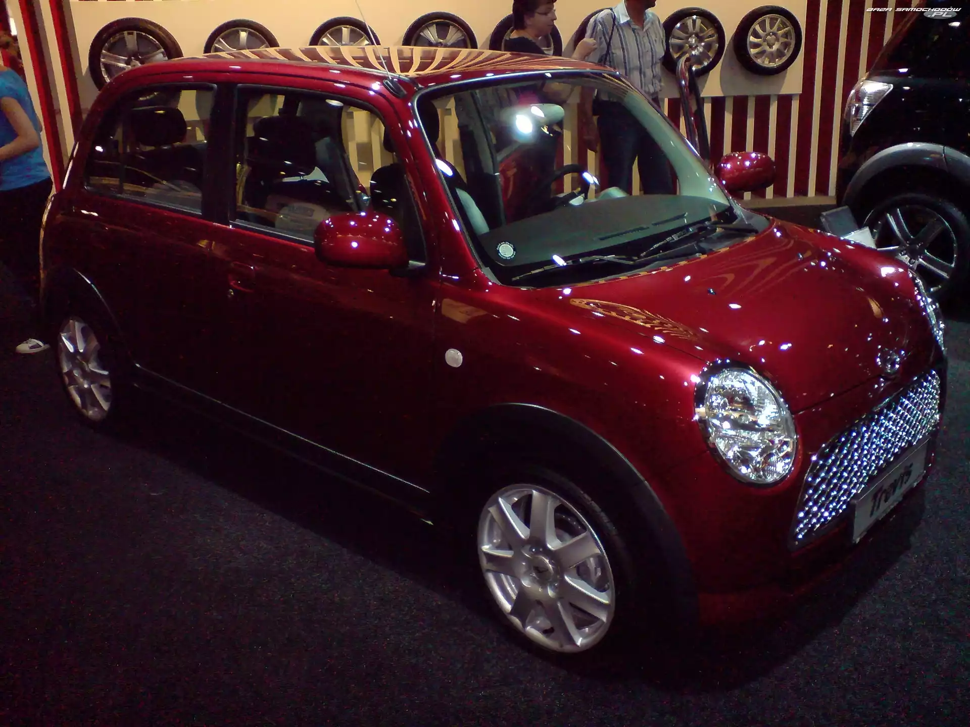 Alufelgi, Bordowe, Daihatsu Trevis