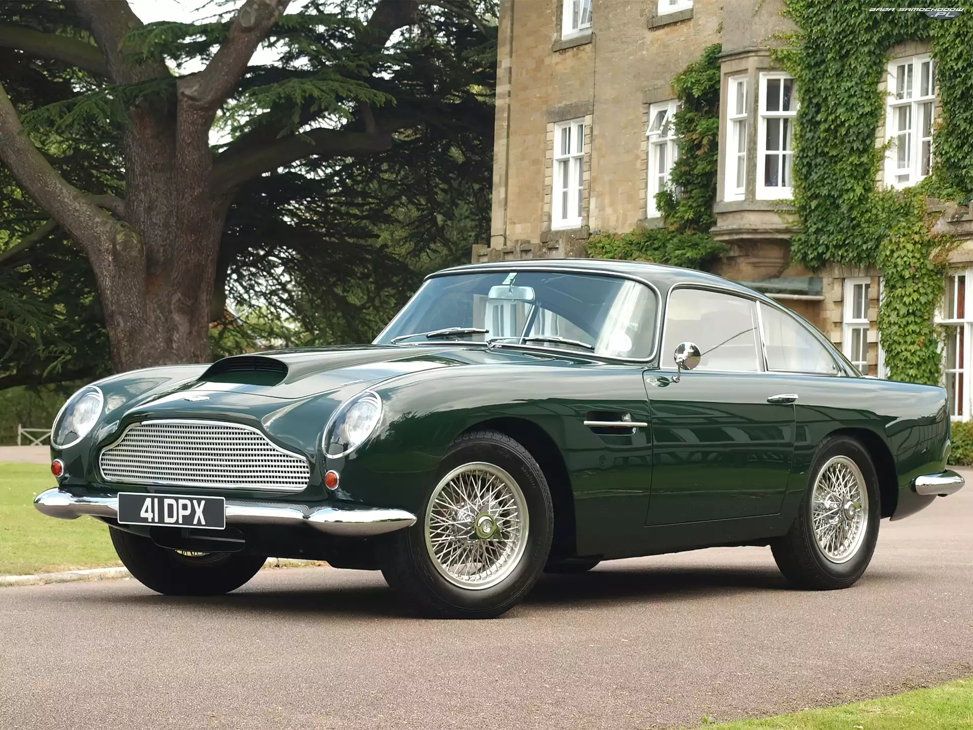 Alufelgi, Aston Martin DB4, Szprychowe