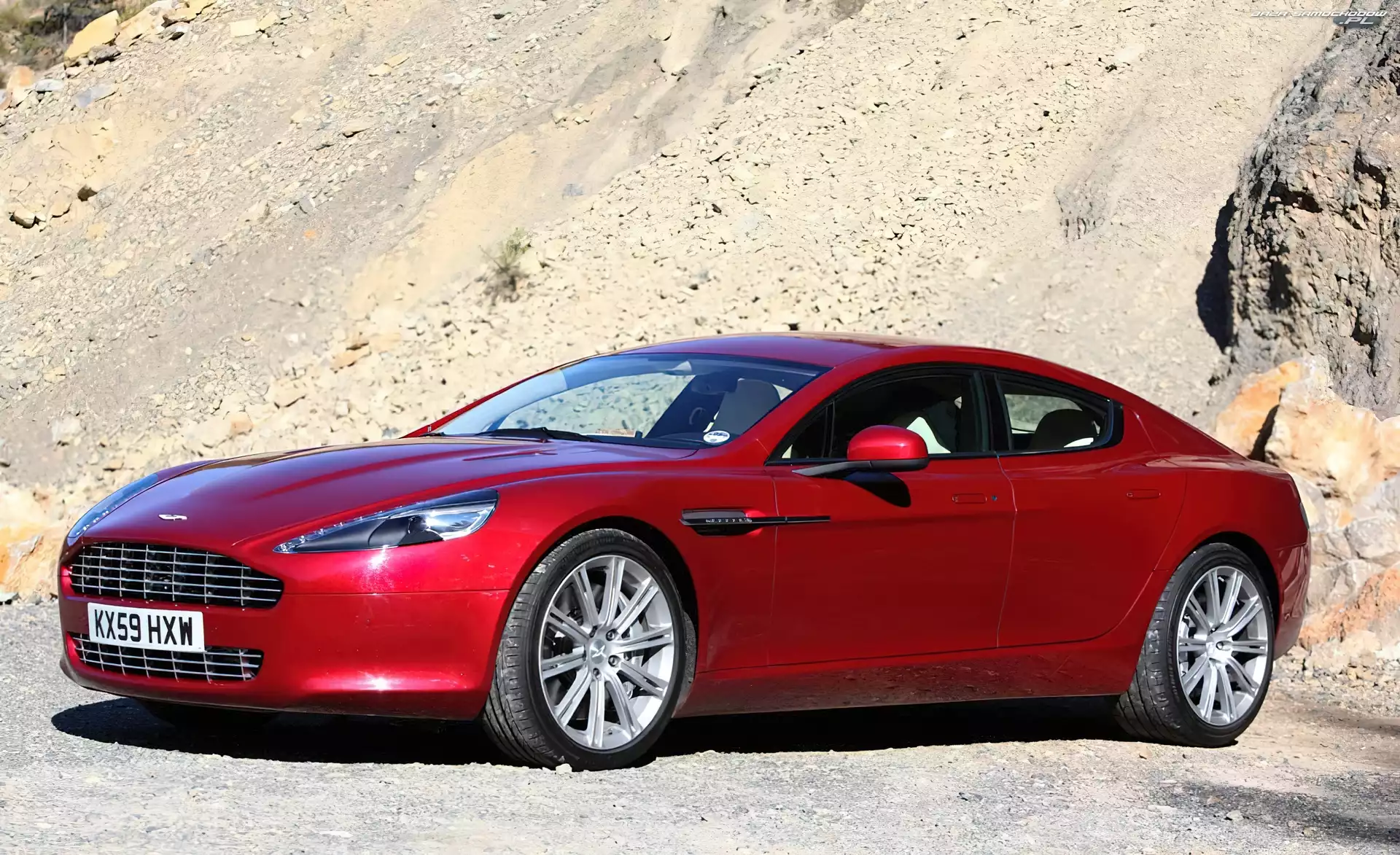 Alufelgi, Czerwony, Aston Martin Rapide