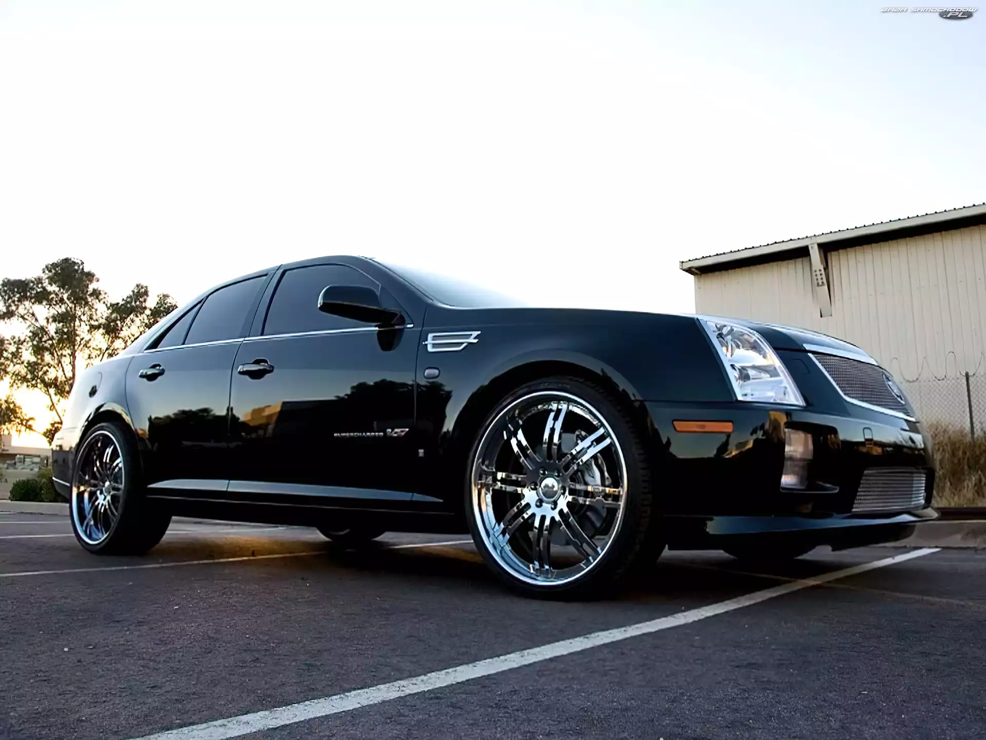 Alufelgi, Cadillac STS, Chromowane