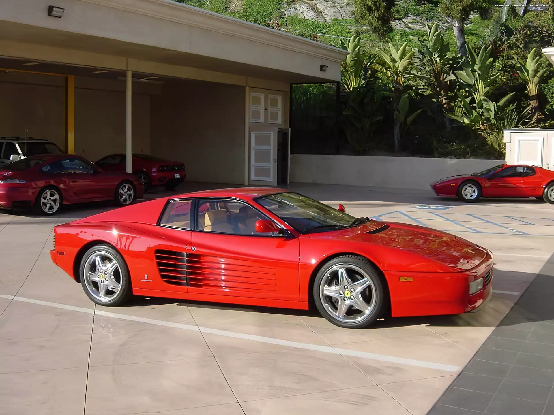 Alufelgi, Ferrari Testarossa, Polerowane