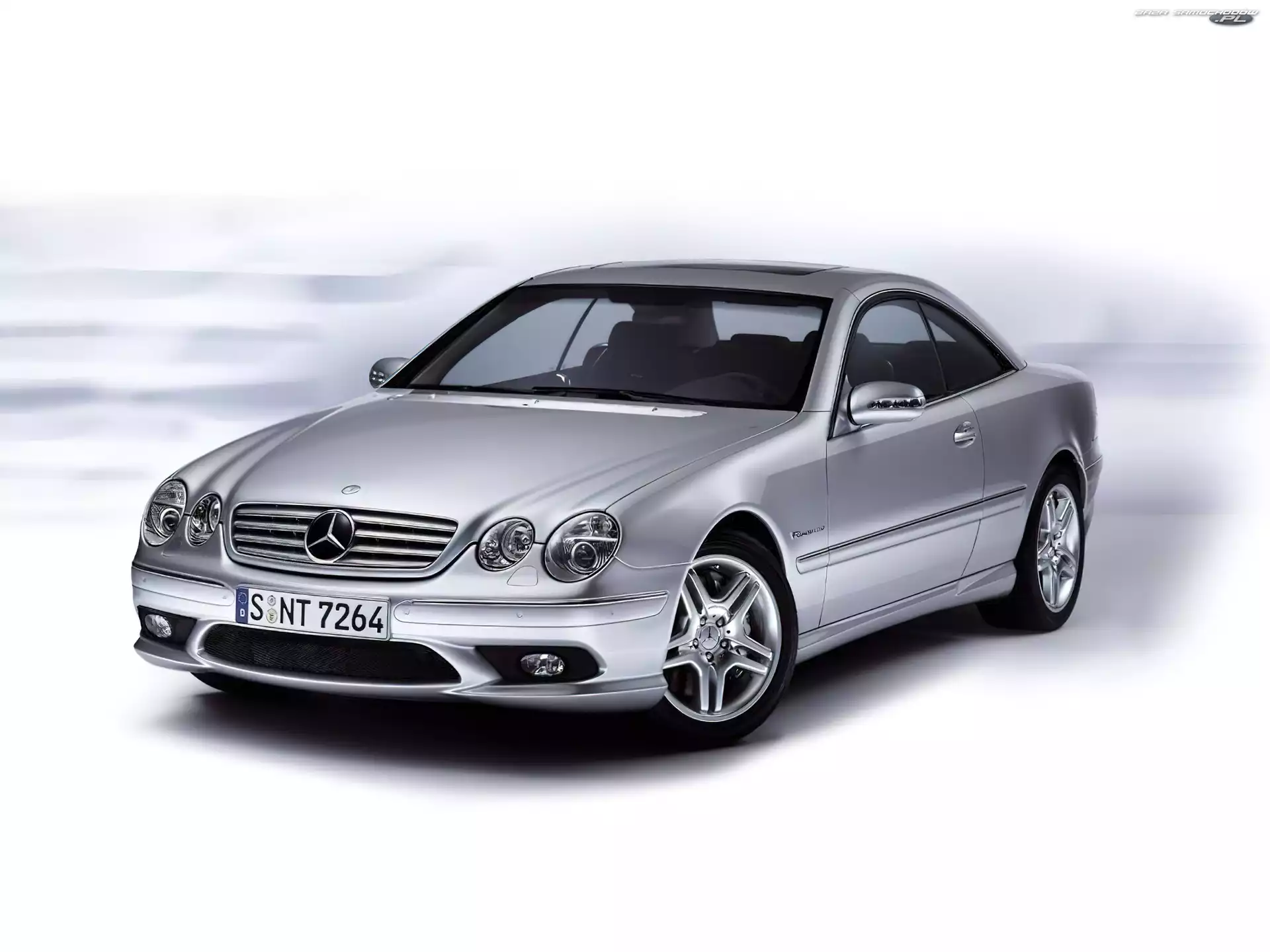 AMG, Srebrny, Mercedes CL