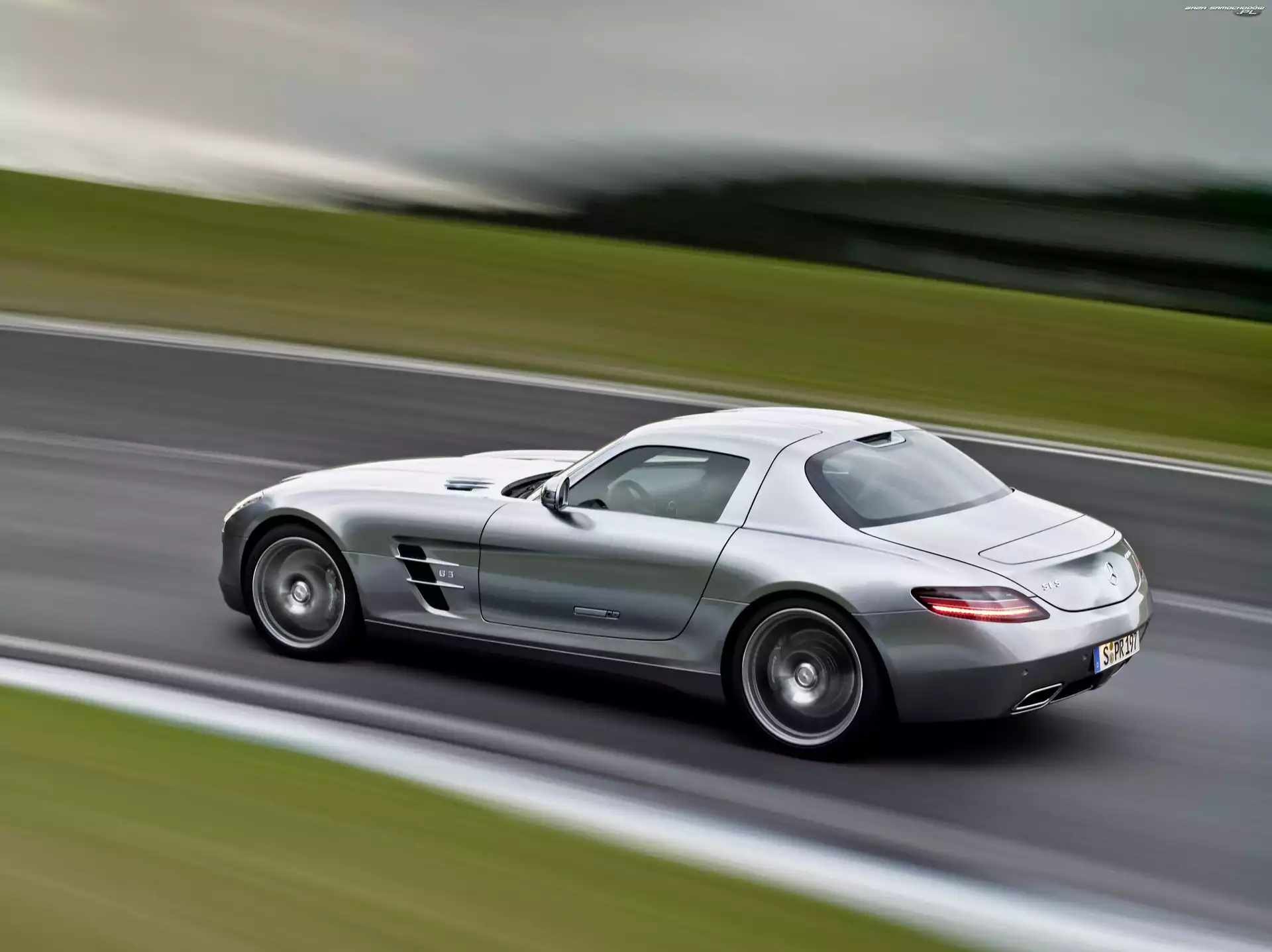 AMG, Srebrny, Mercedes SLS