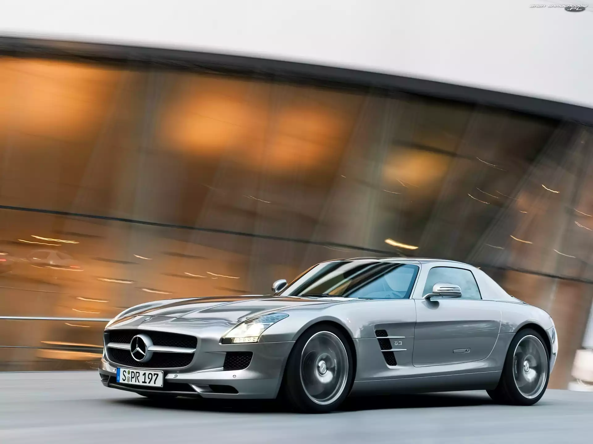 Mercedes SLS, AMG, Powietrza, Wloty