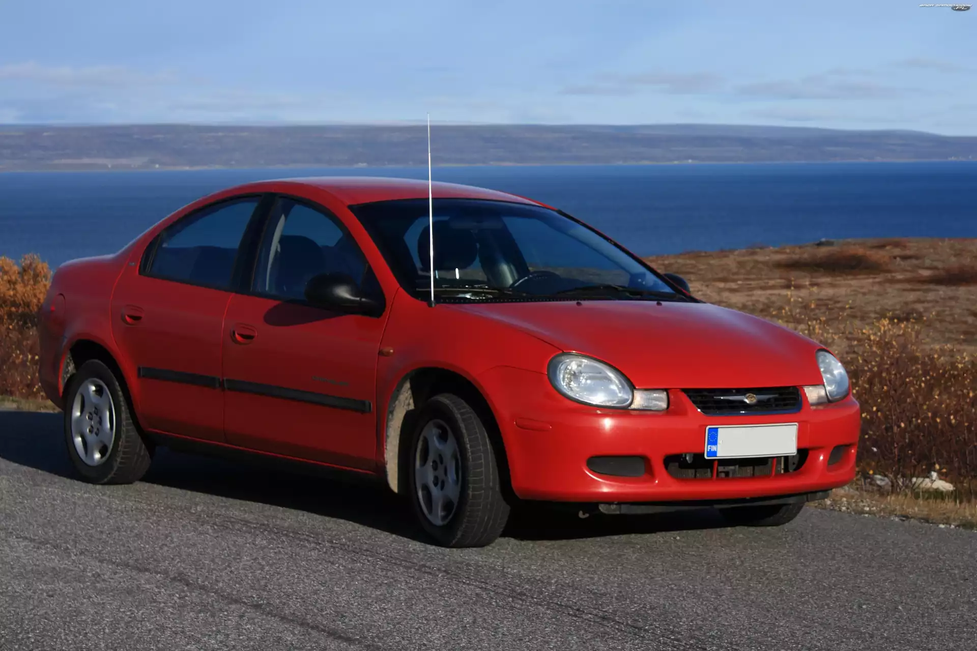 Antena, Czerwony, Chrysler Neon