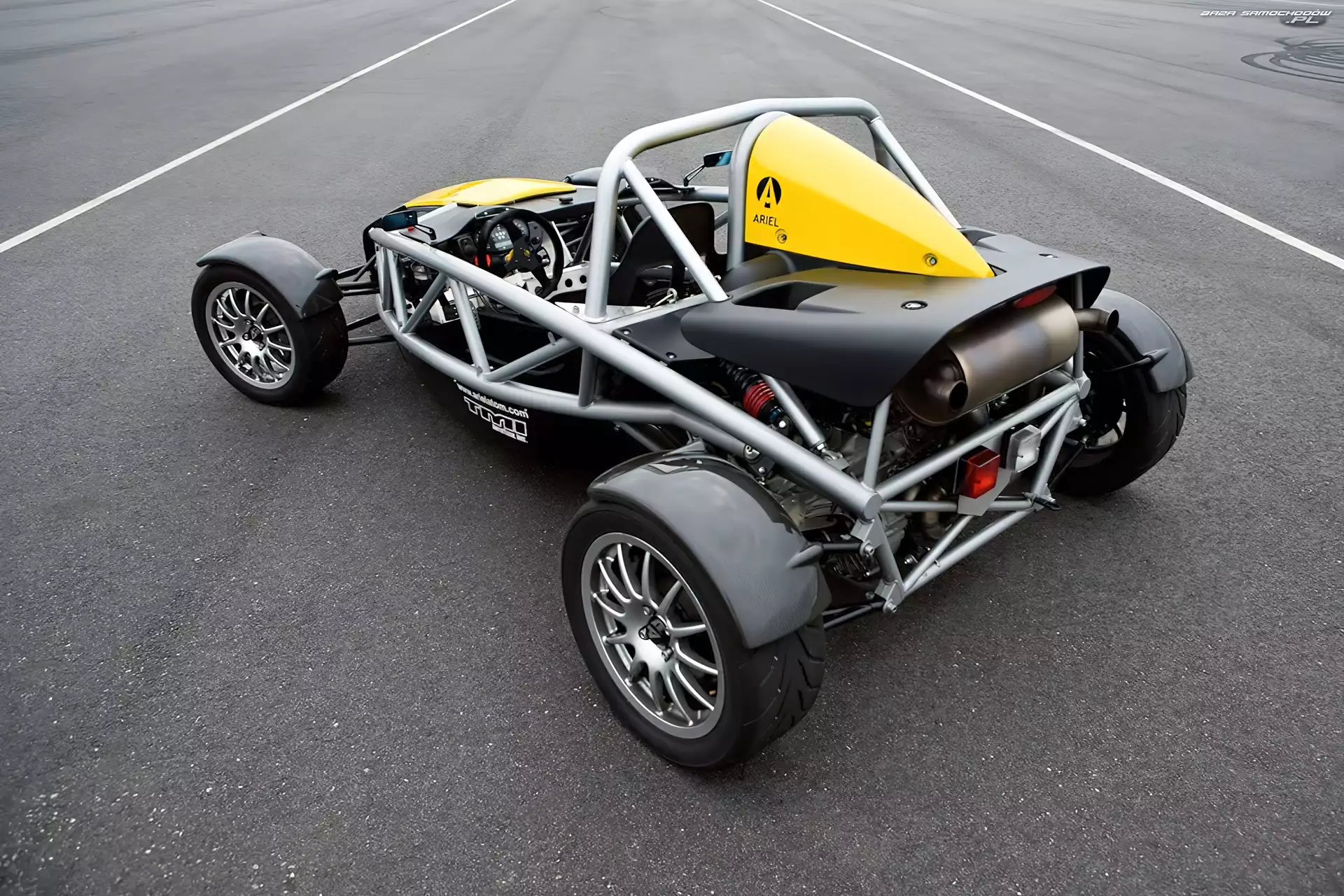 Ariel Atom, Nośna, Żółty, Rama