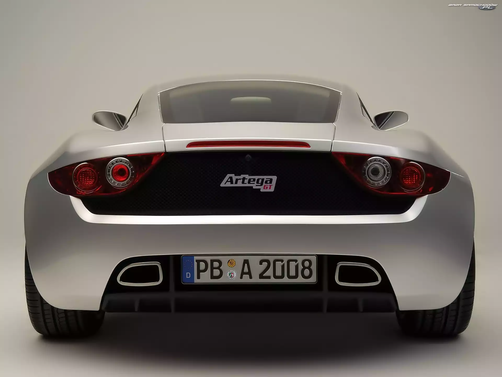 Artega GT, Logo, Tył, Emblemat