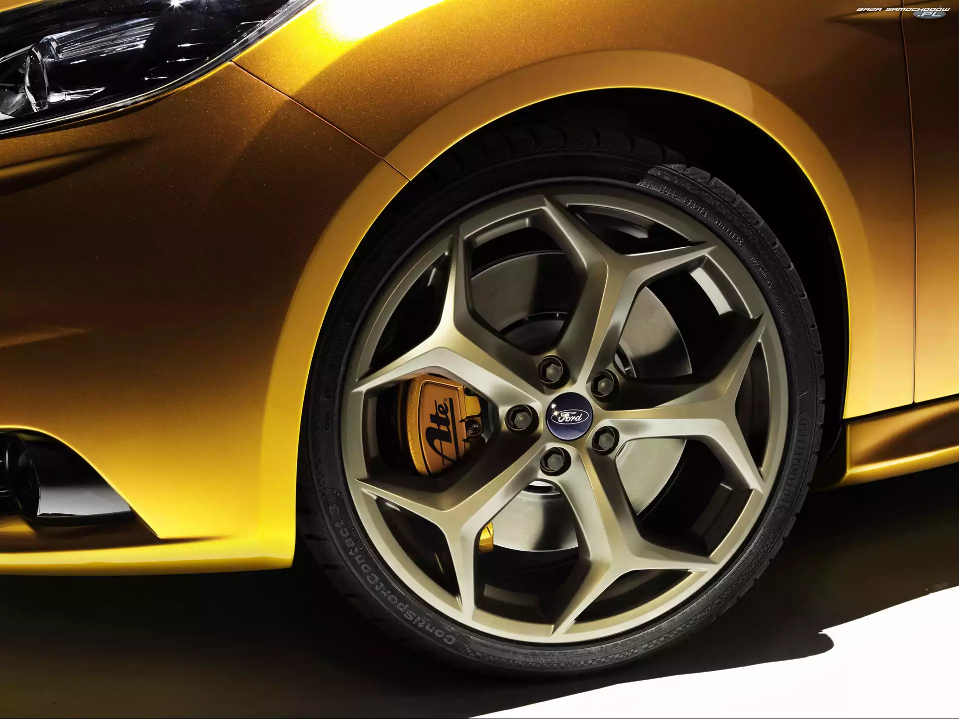 ATE, Ford Focus ST, Zaciski