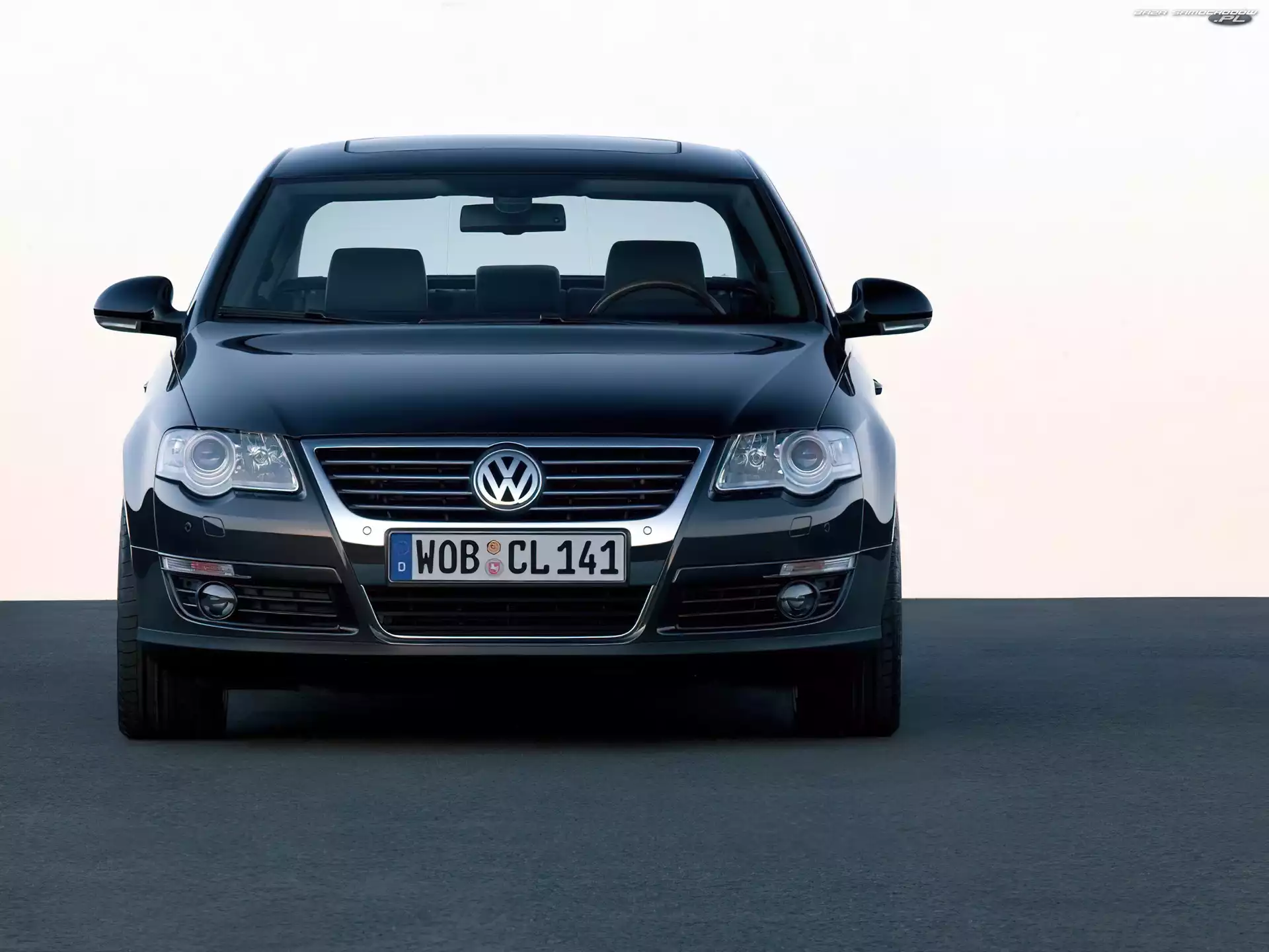 Atrapa, Passat B6, Lusterka