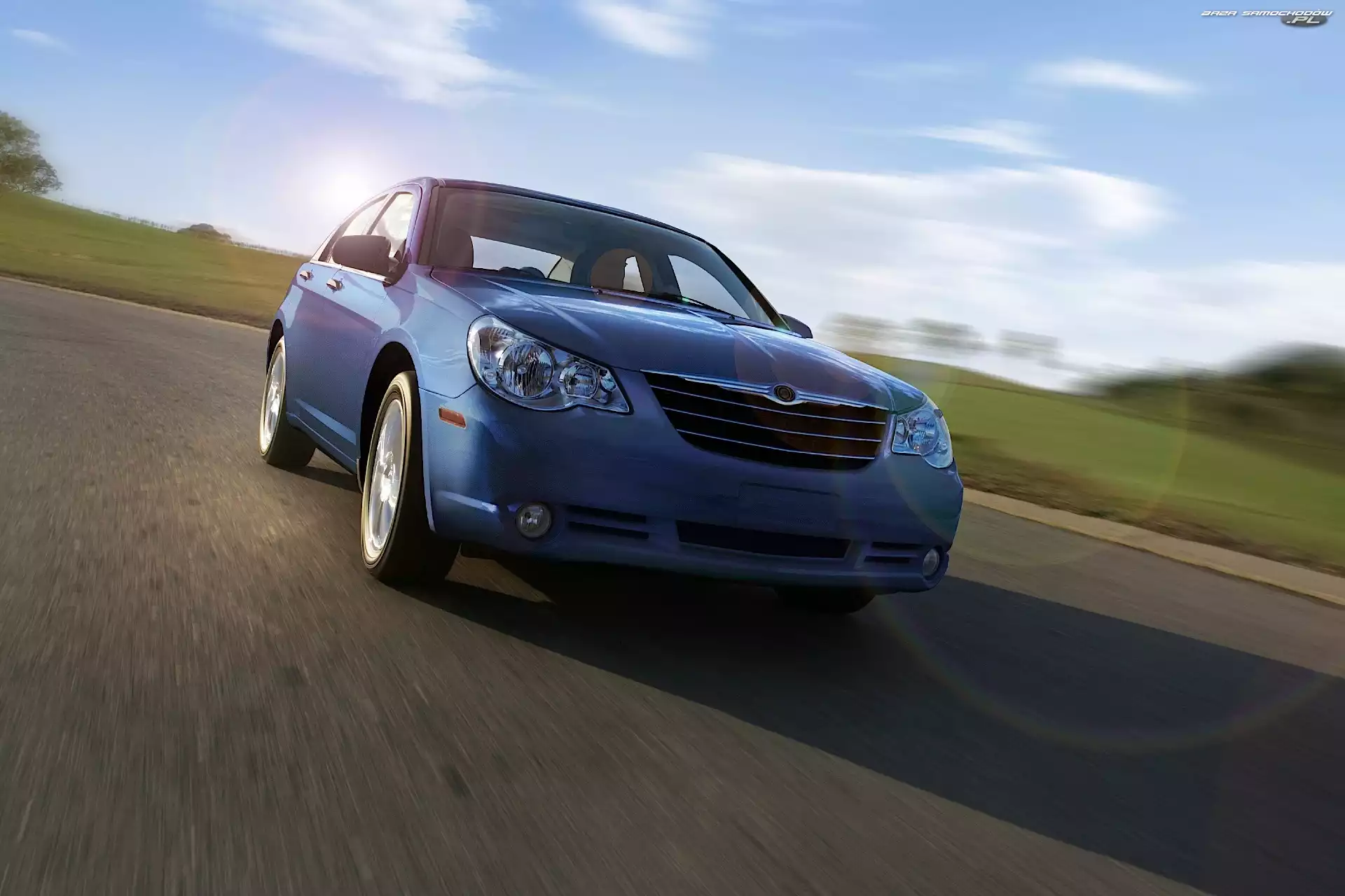Atrapa, Przód, Chrysler Sebring