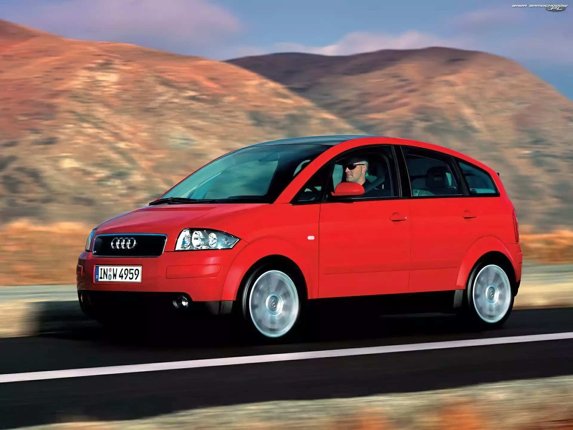 Audi A2, Czerwone