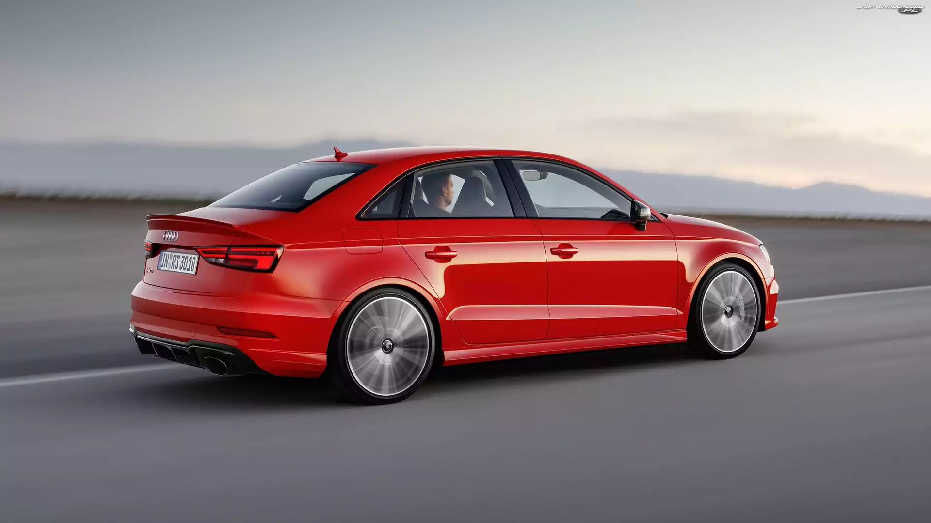 Audi RS3 Limousine, 2016, Czerwone, Sedan