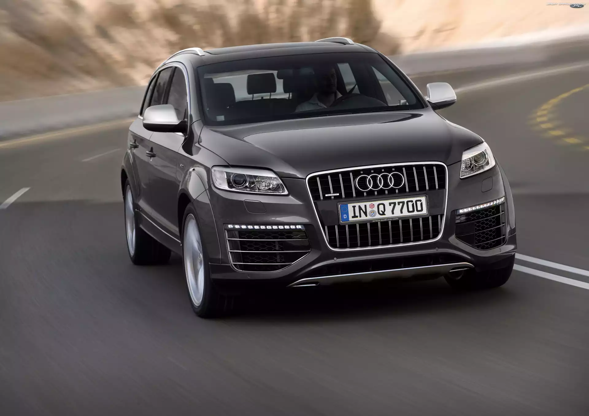 Audi Q7, Dzienne, Grafitowe, Światła