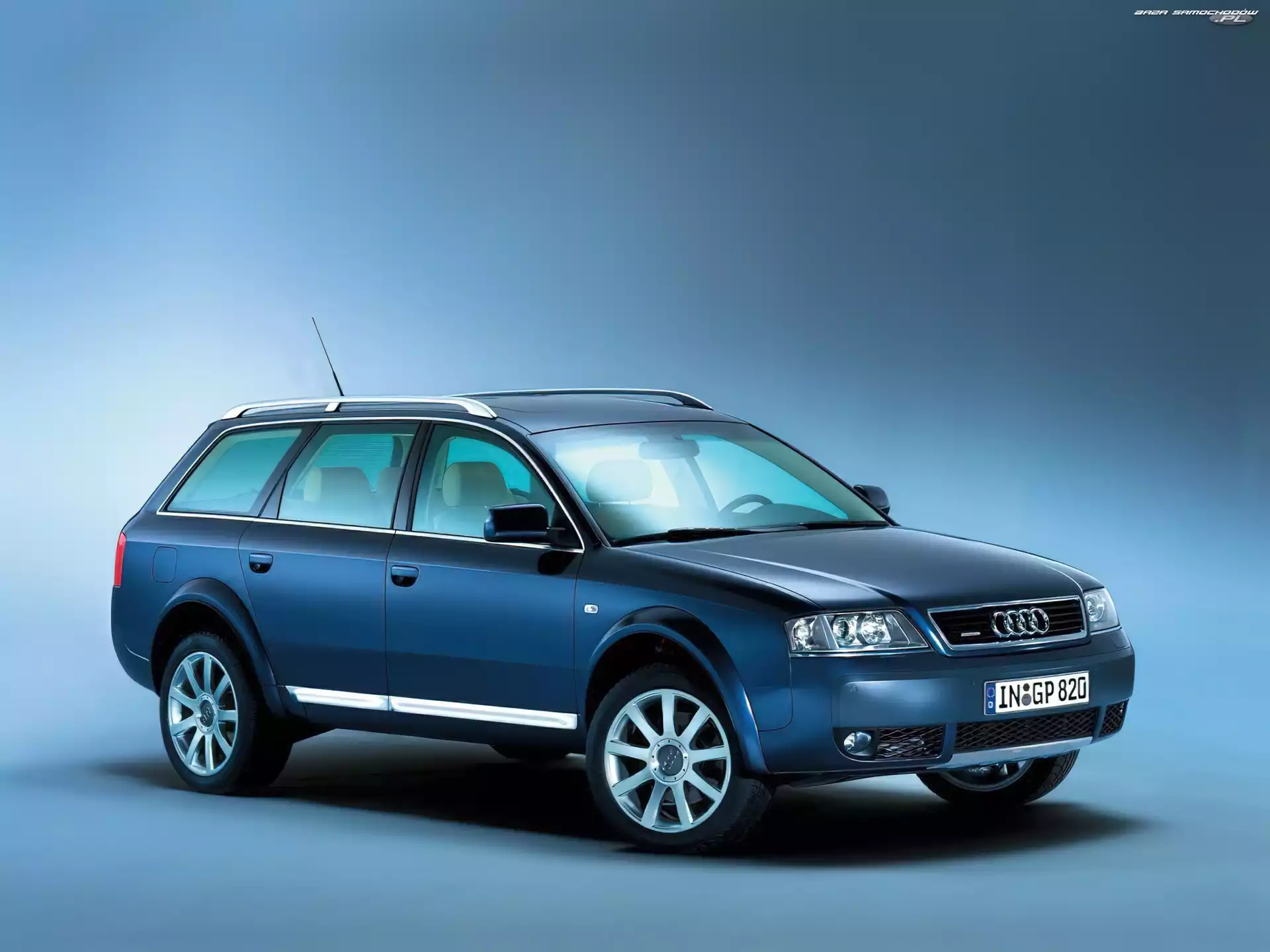 Audi Allroad, Niebieski