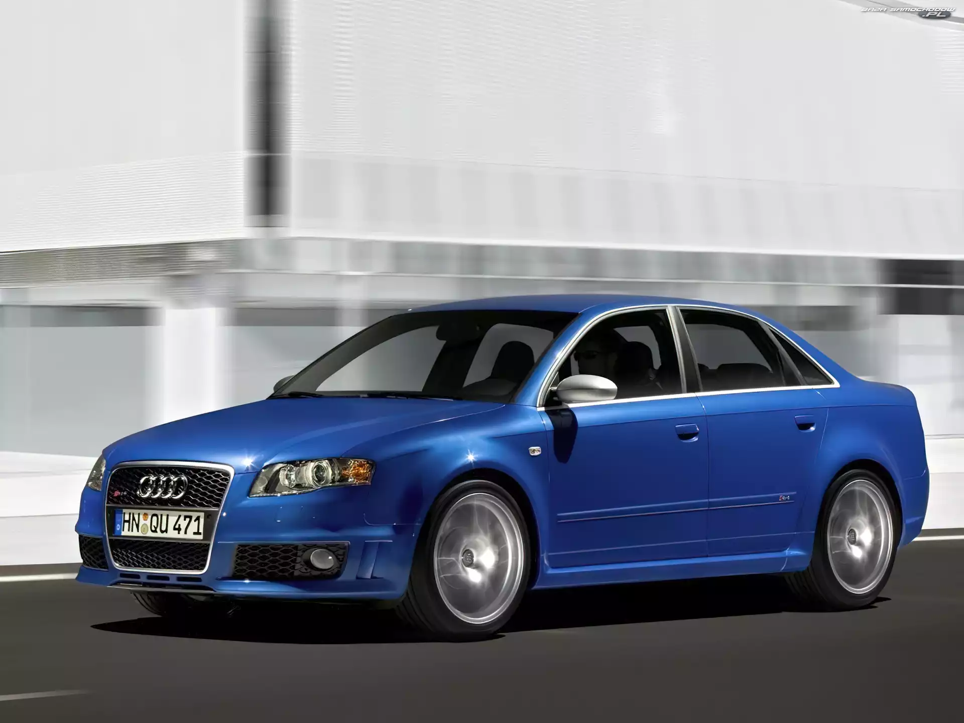 Audi S4, Niebieskie