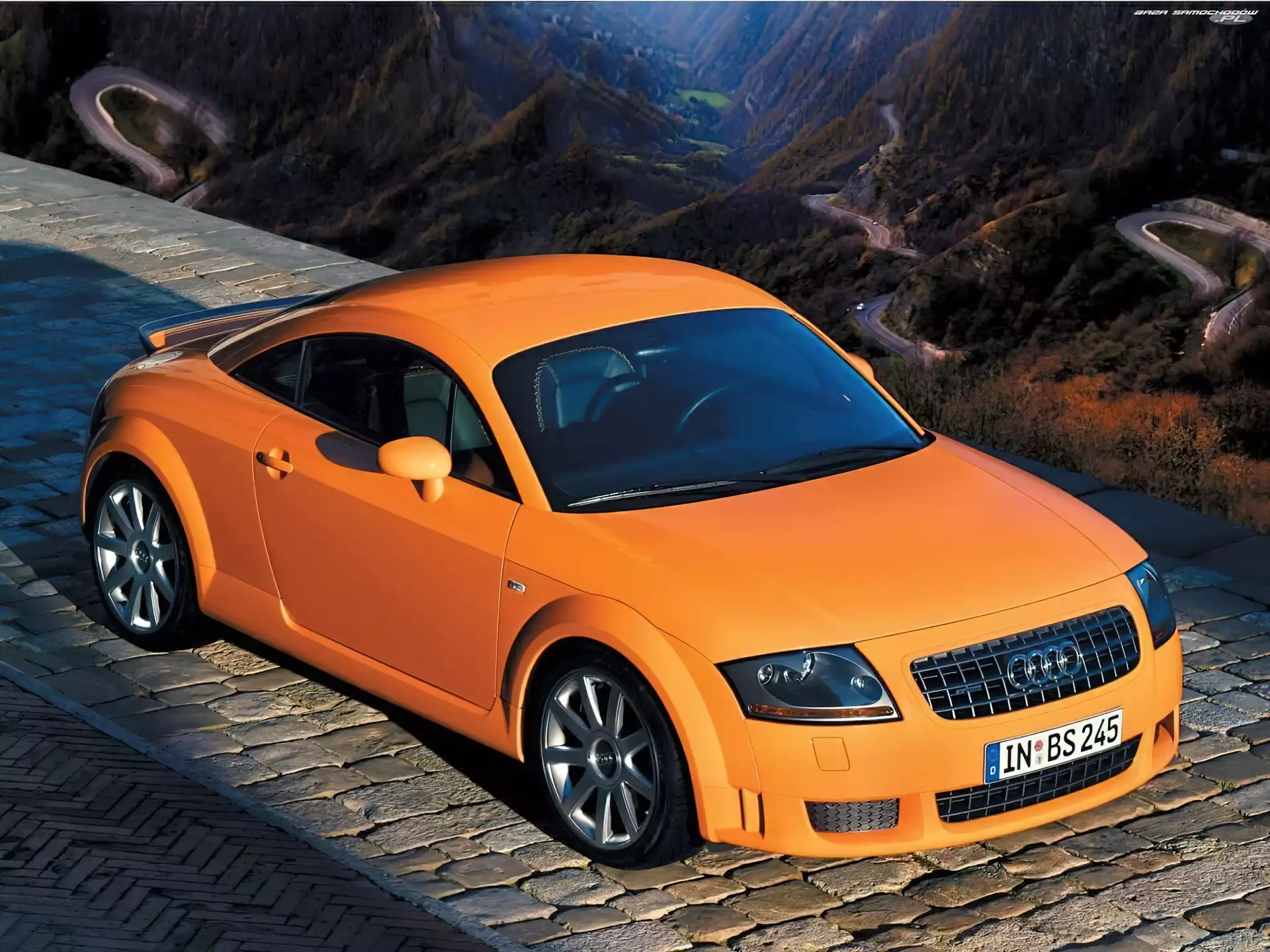 Pomarańczowe, Audi TT
