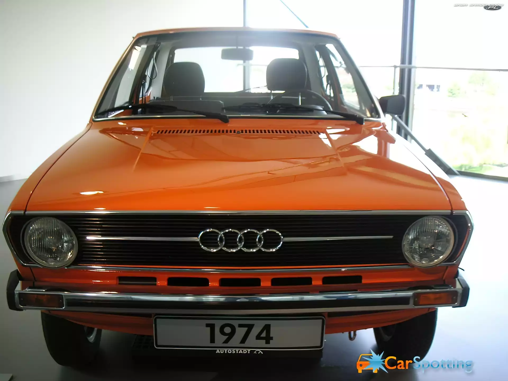 Audi 50, Chrom, Przód, Zderzak
