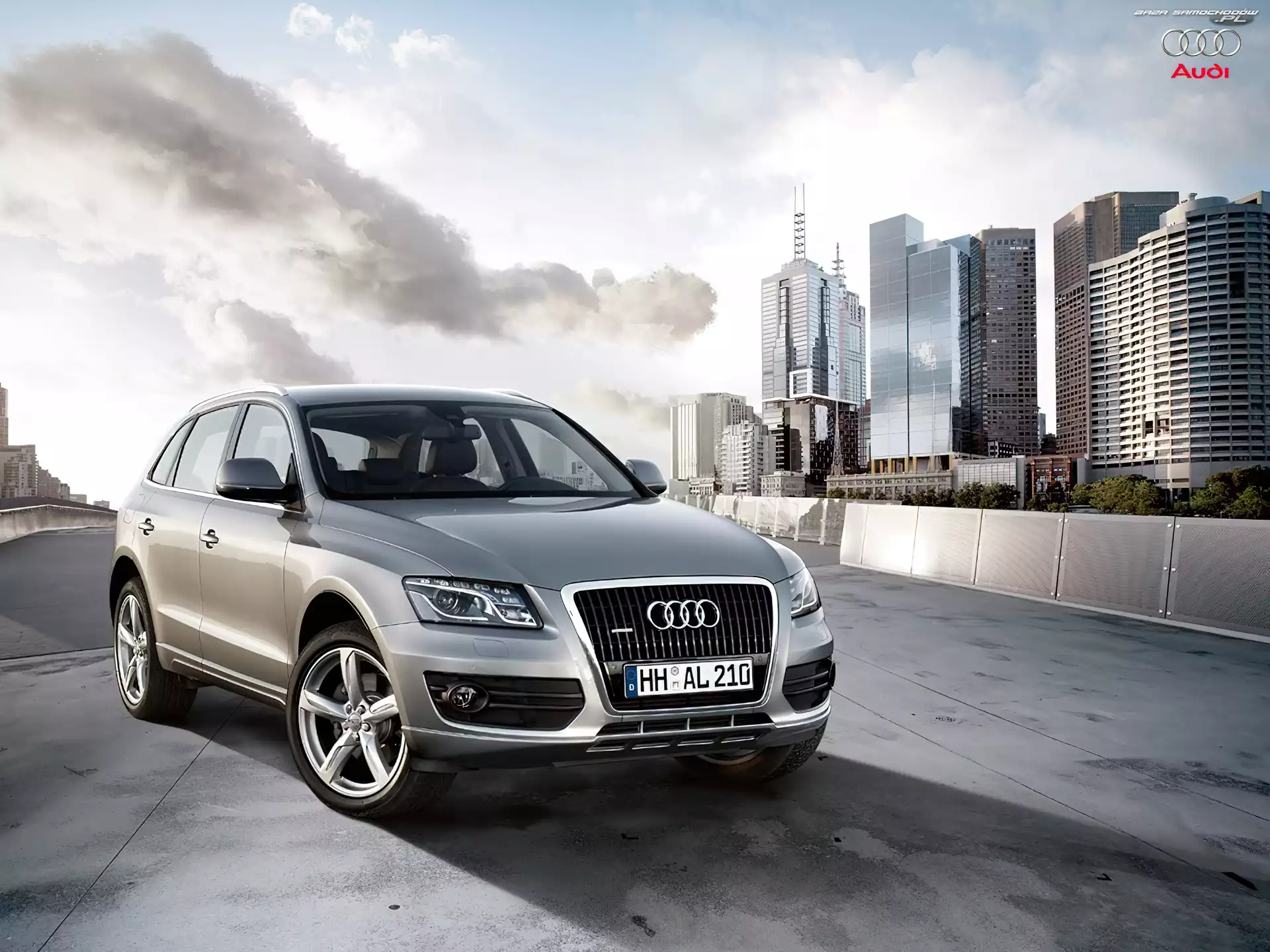 Audi Q5, Maska, Przód, Miasto