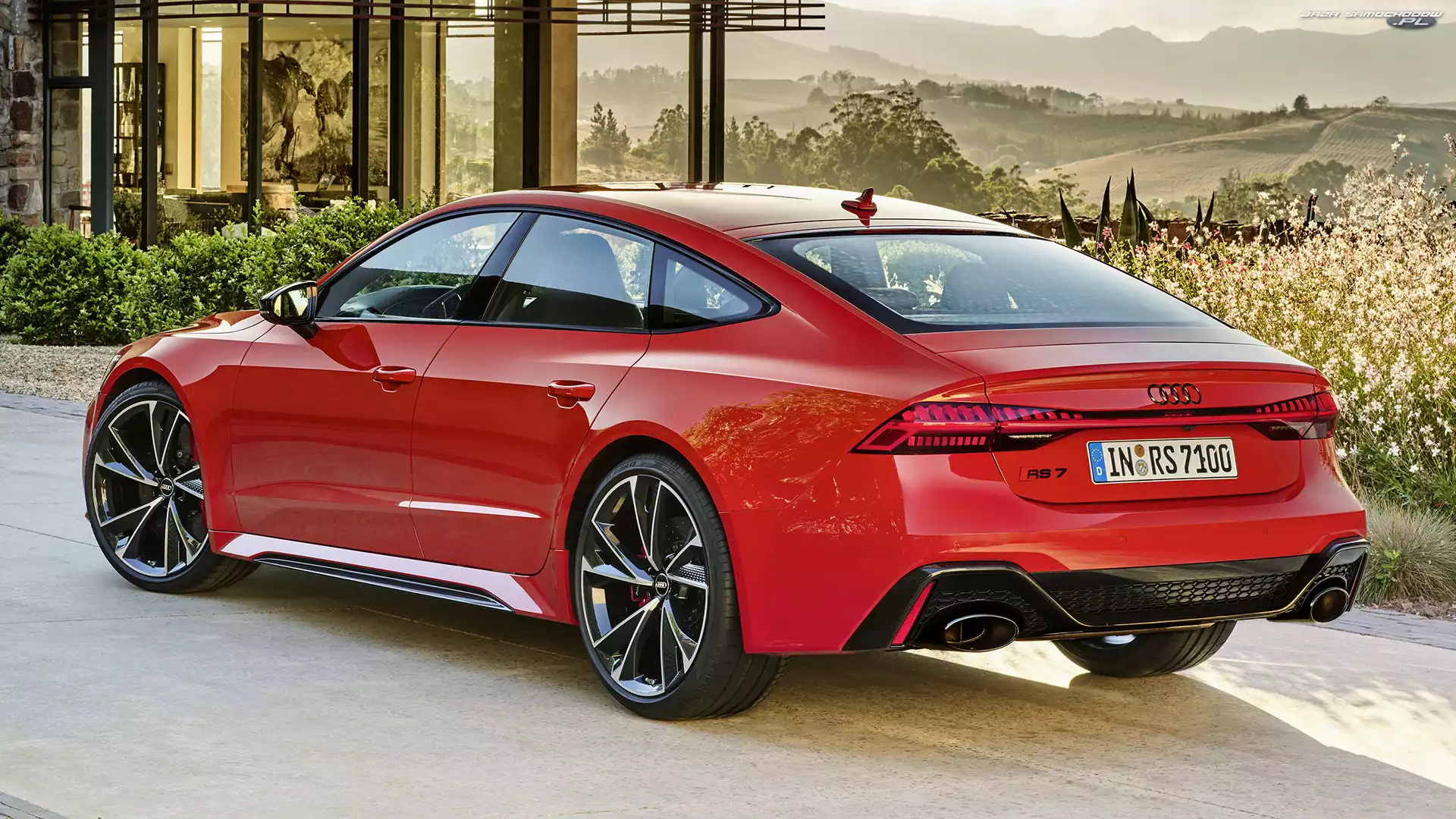Czerwone, Audi RS 7 Sportback