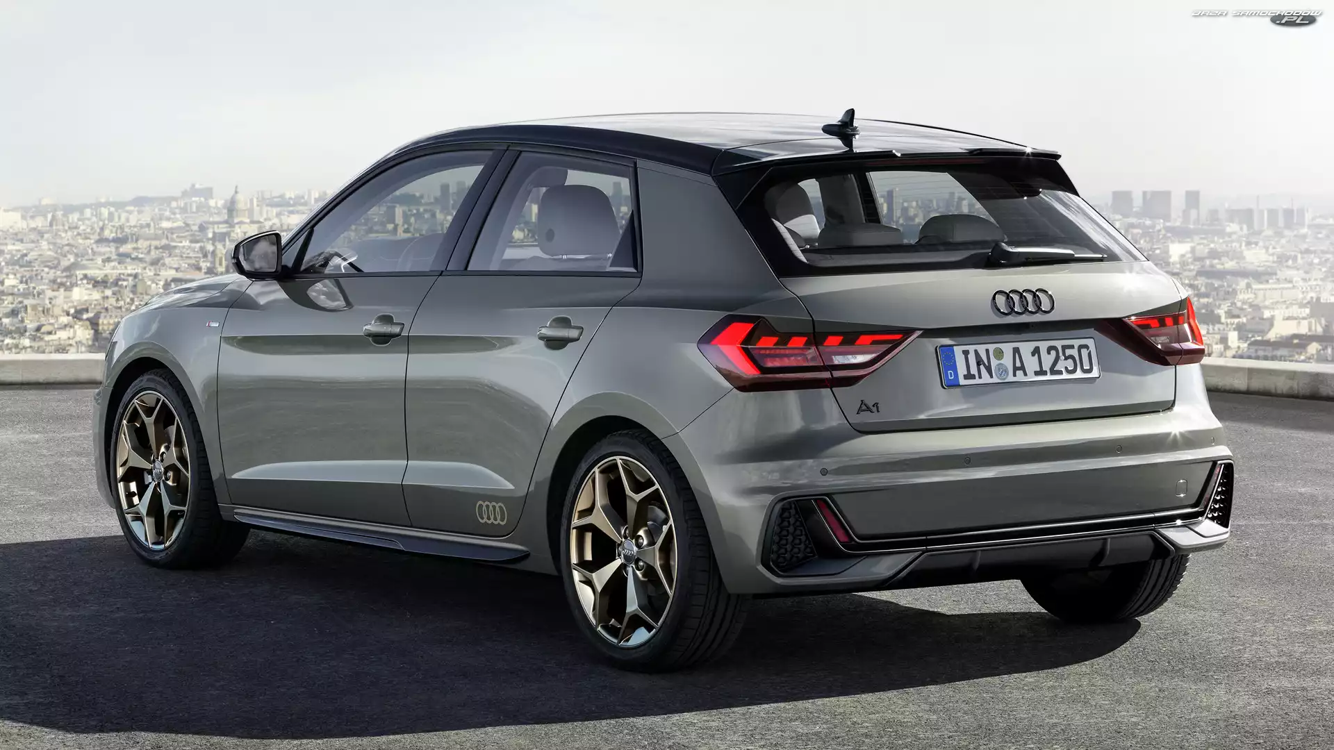 Audi A1 Sportback, Tył