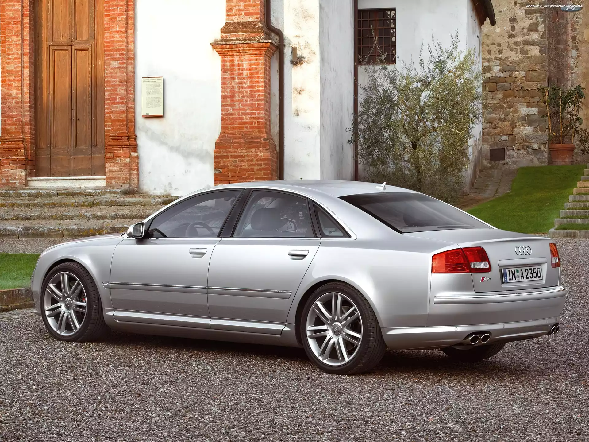 Audi S8, Srebrny, Metalik