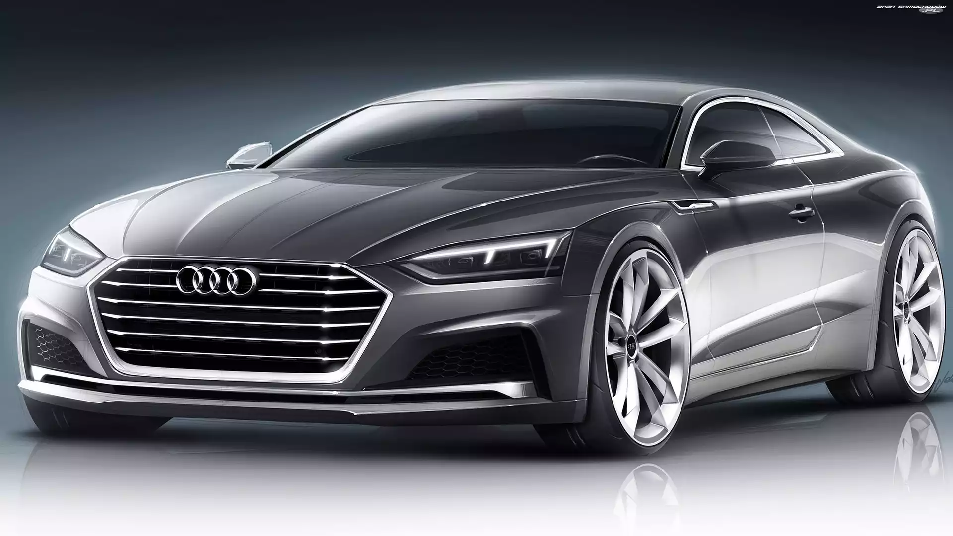 Szkic, Audi, A5