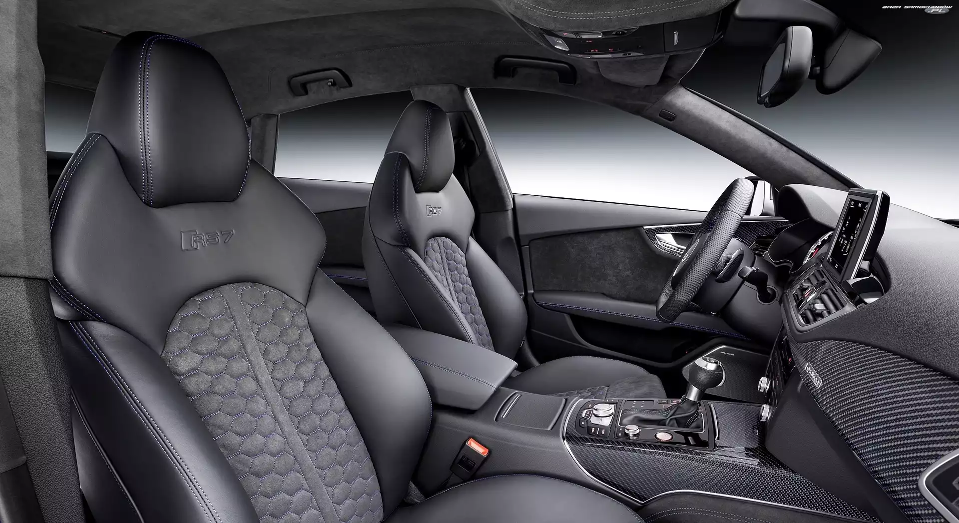 Wnętrze, Audi, RS7