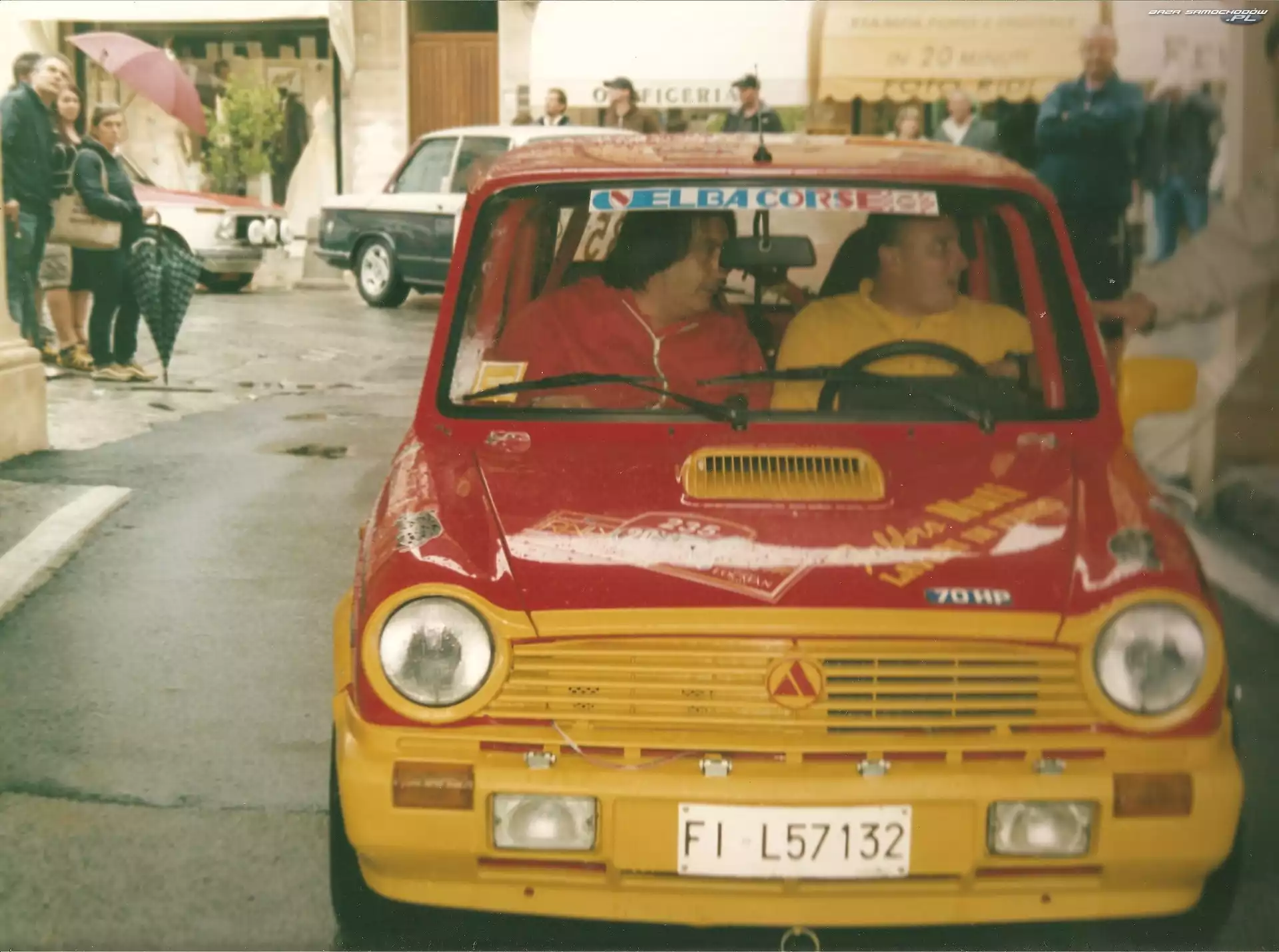 Żółty, Wyścig, Czerwony, Autobianchi A112