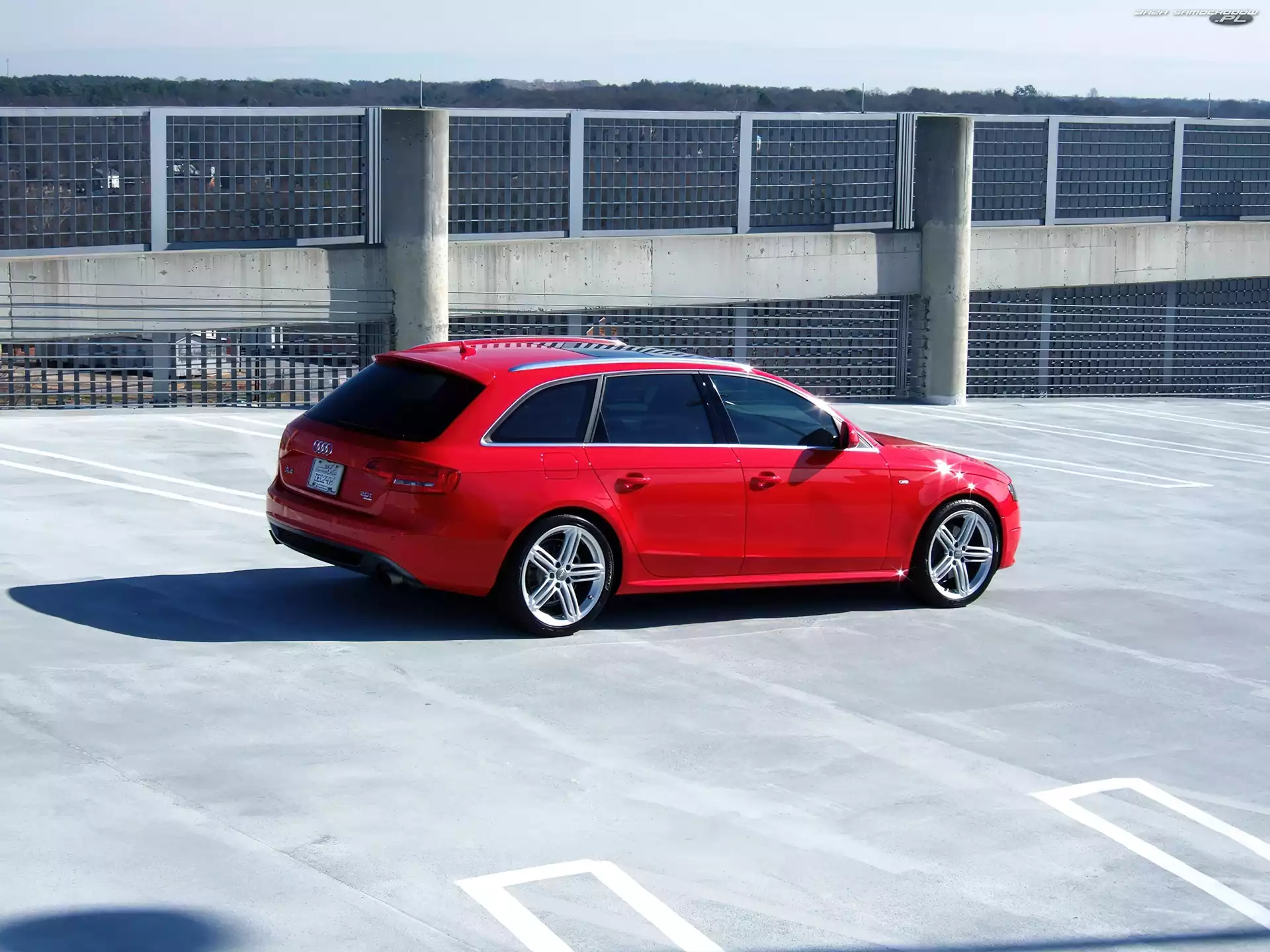 Avant, Czerwone, Audi A4 B8