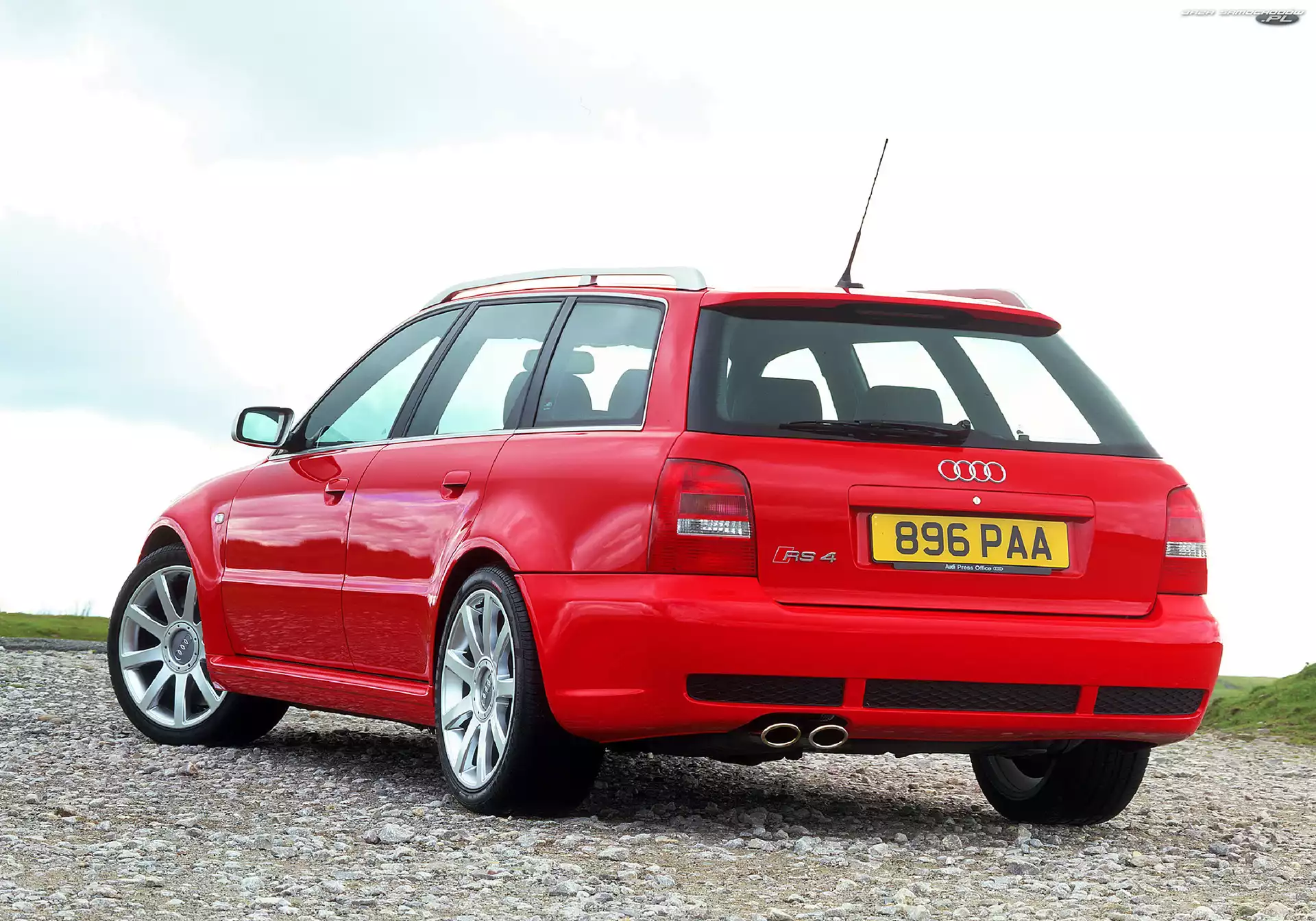 Avant, Czerwone, Audi RS4