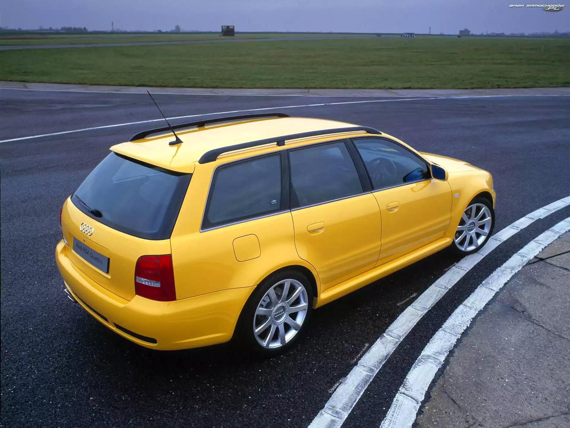 Avant, Żółte, Audi RS4
