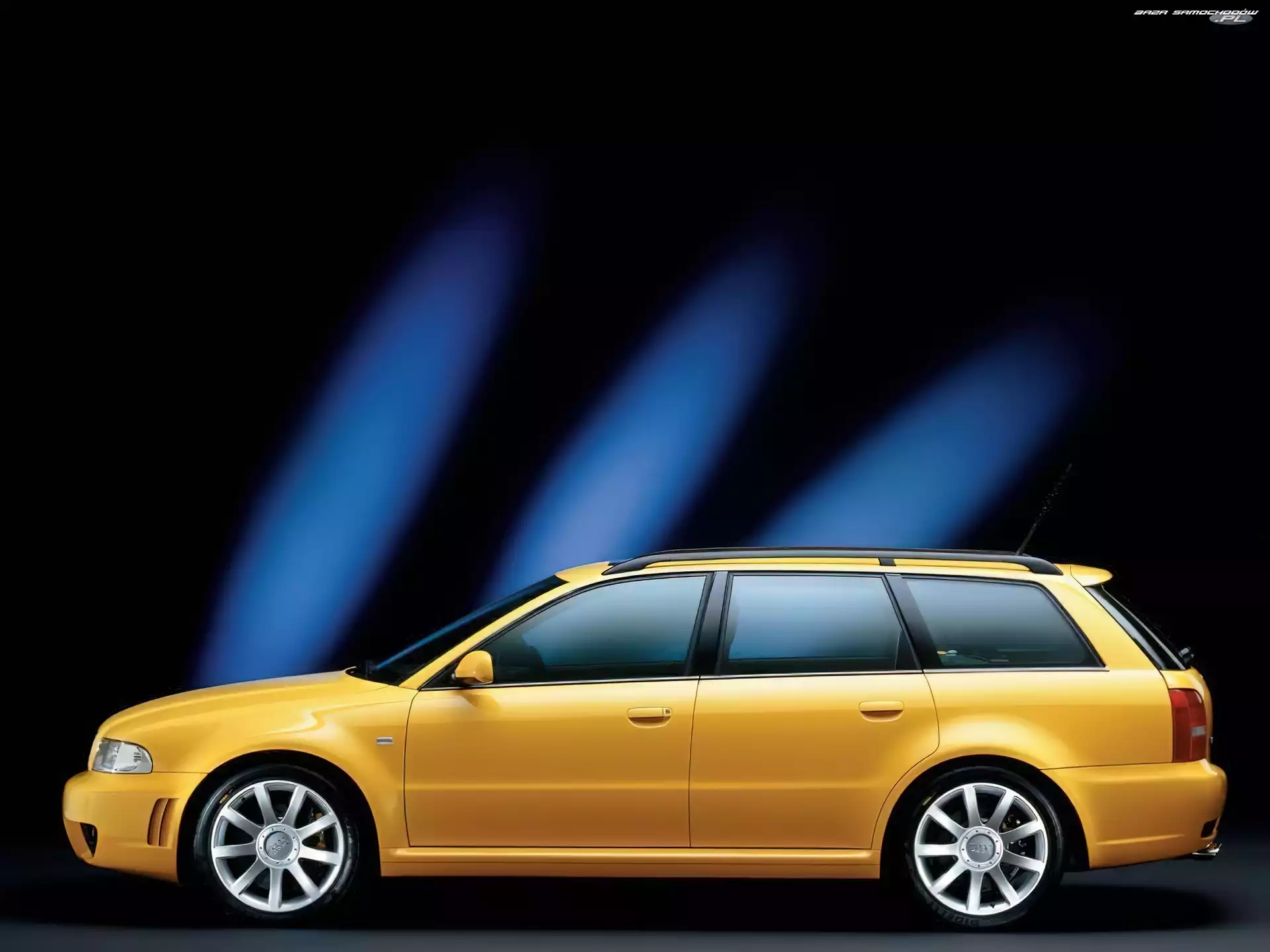 Avant, Żółte, Audi S4