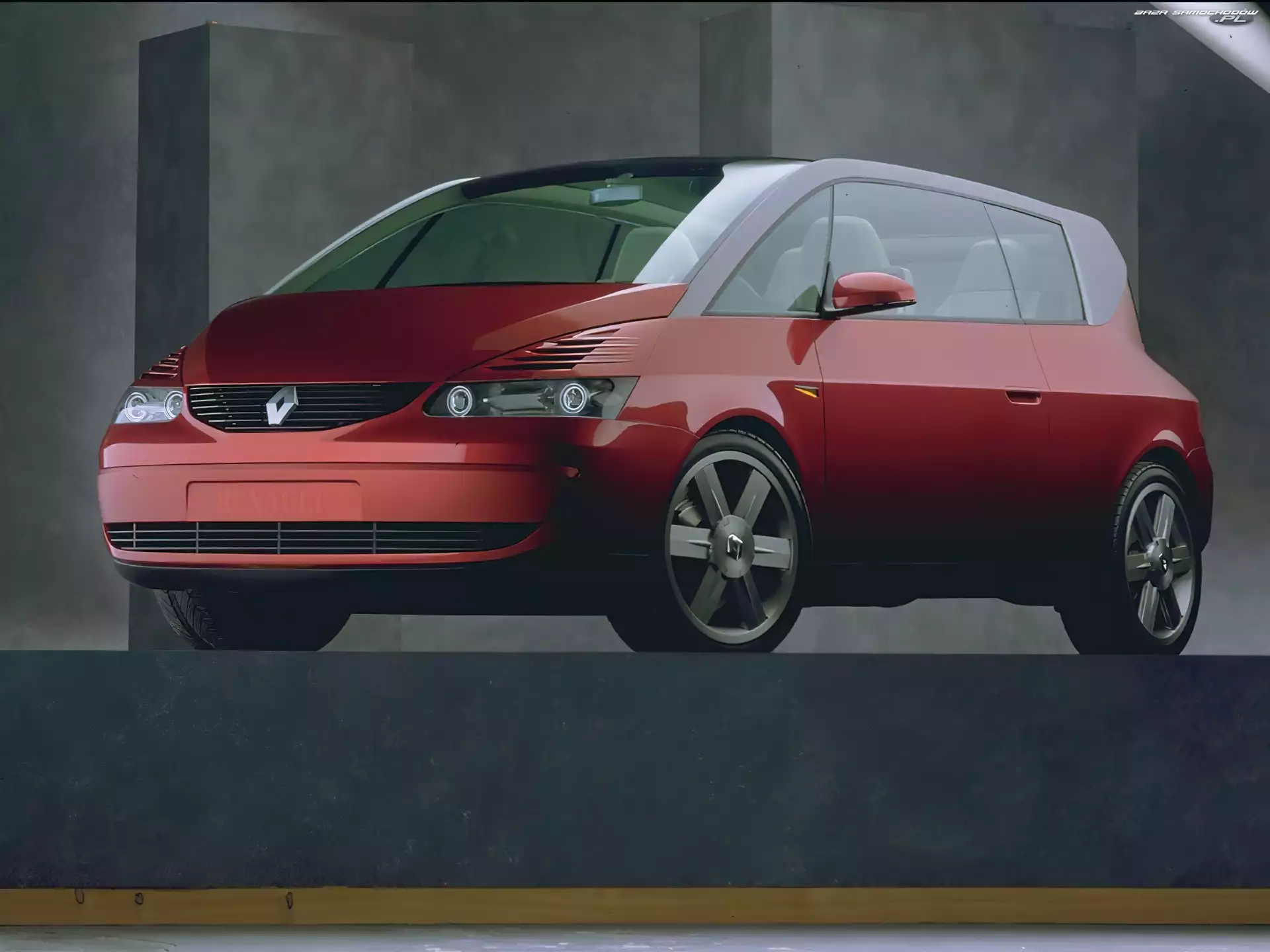 Czerwony, Renault Avantime