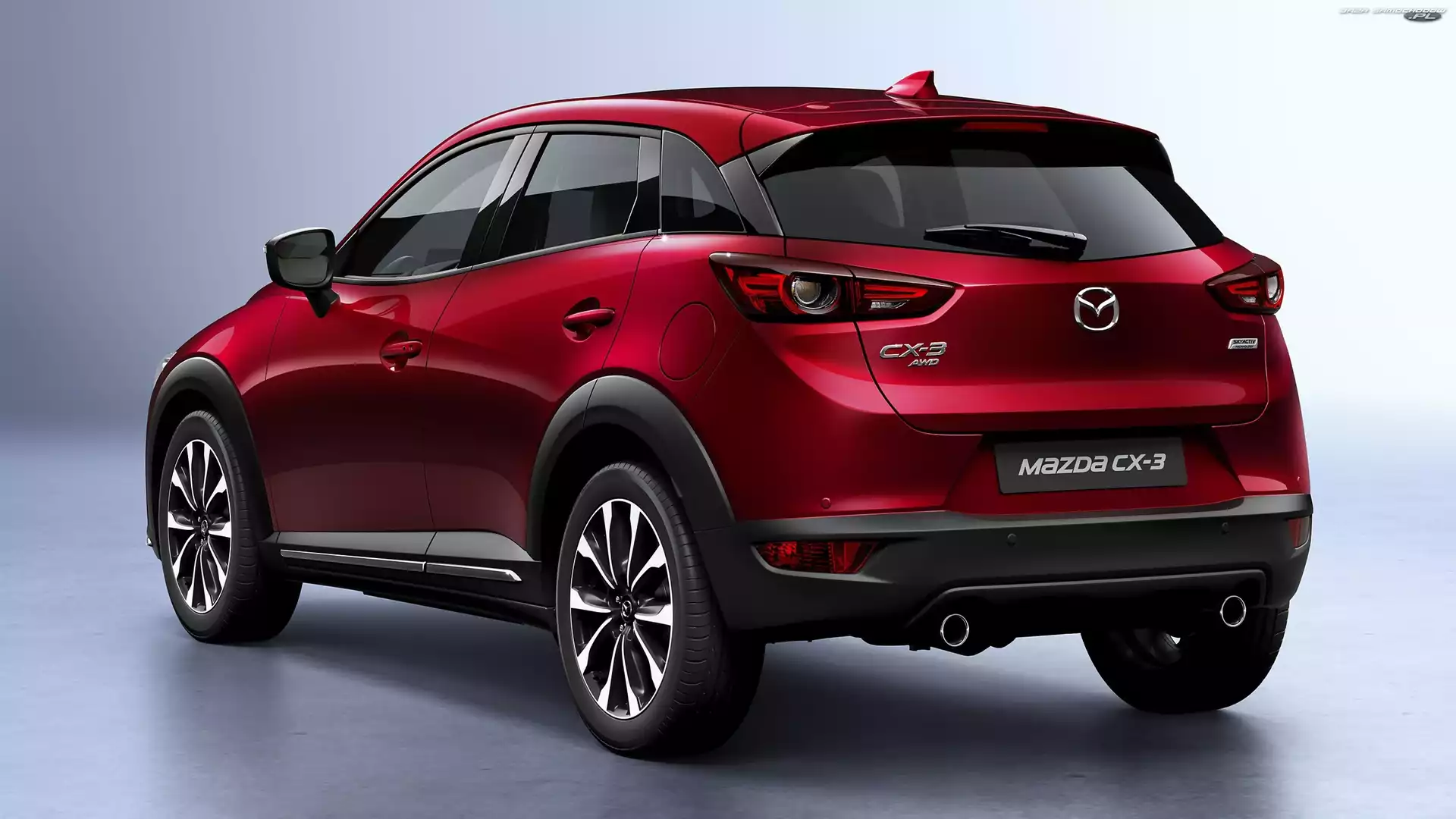AWD, Czerwona, Mazda CX-3