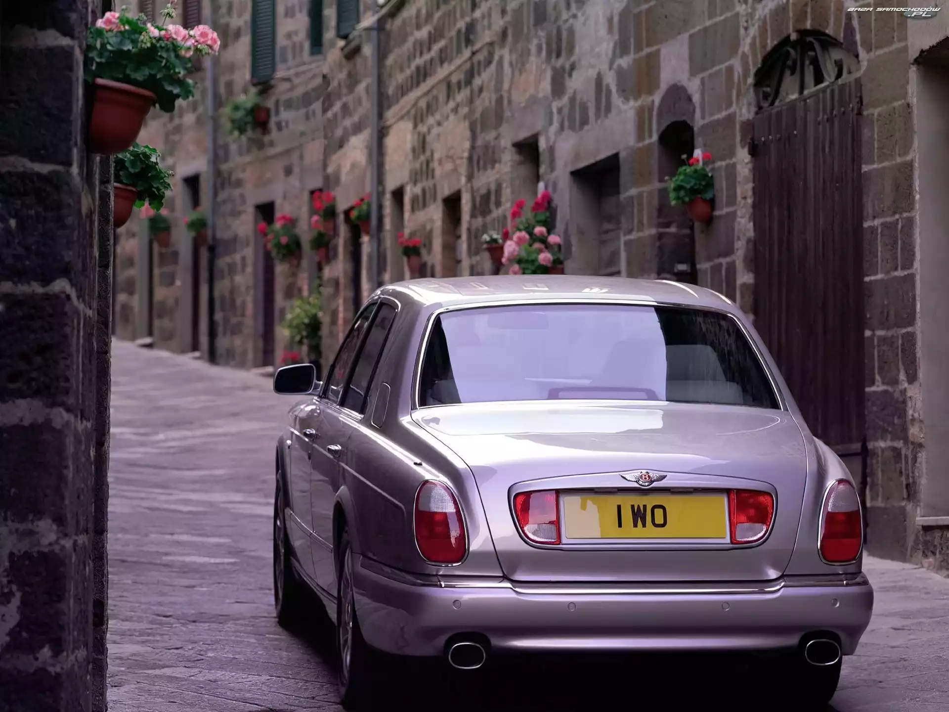 Bagażnik, Tył, Bentley Arnage