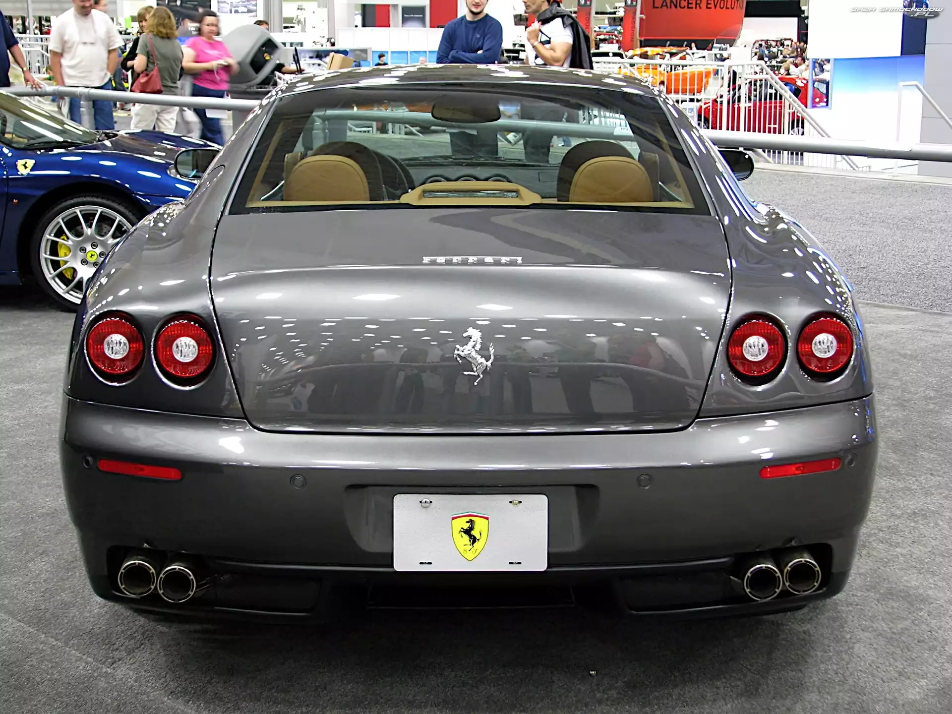 Bagażnik, Tył, Ferrari 612