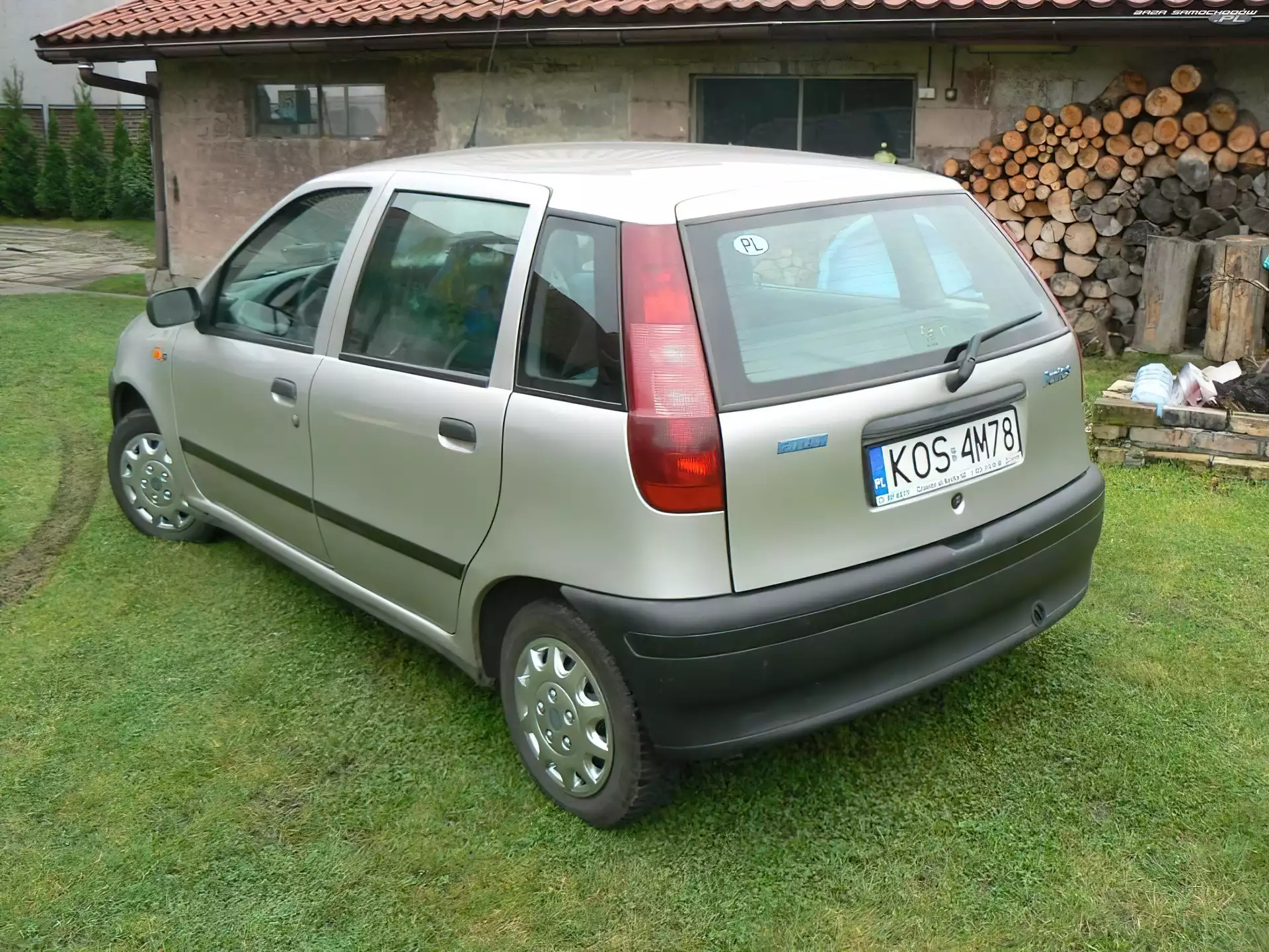 Bagażnik, Tył, Fiat Punto