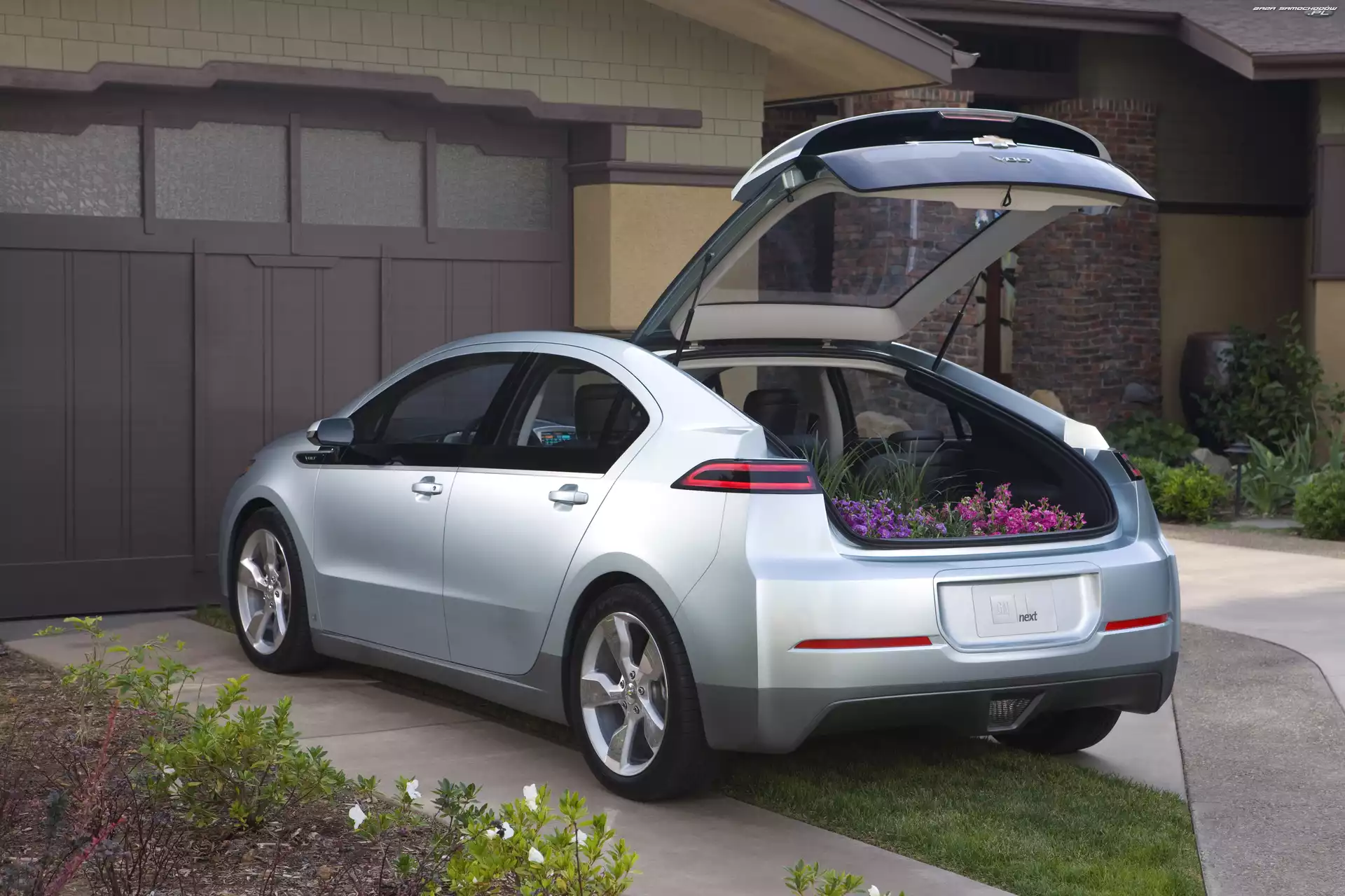 Bagażnik, Chevrolet Volt, Pojemny