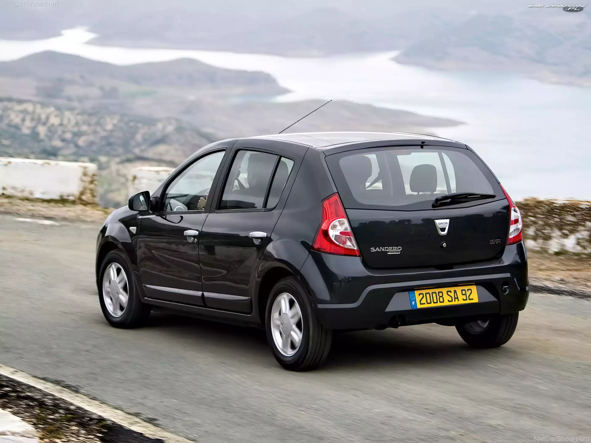 Bagażnika, Dacia Sandero, Klapa