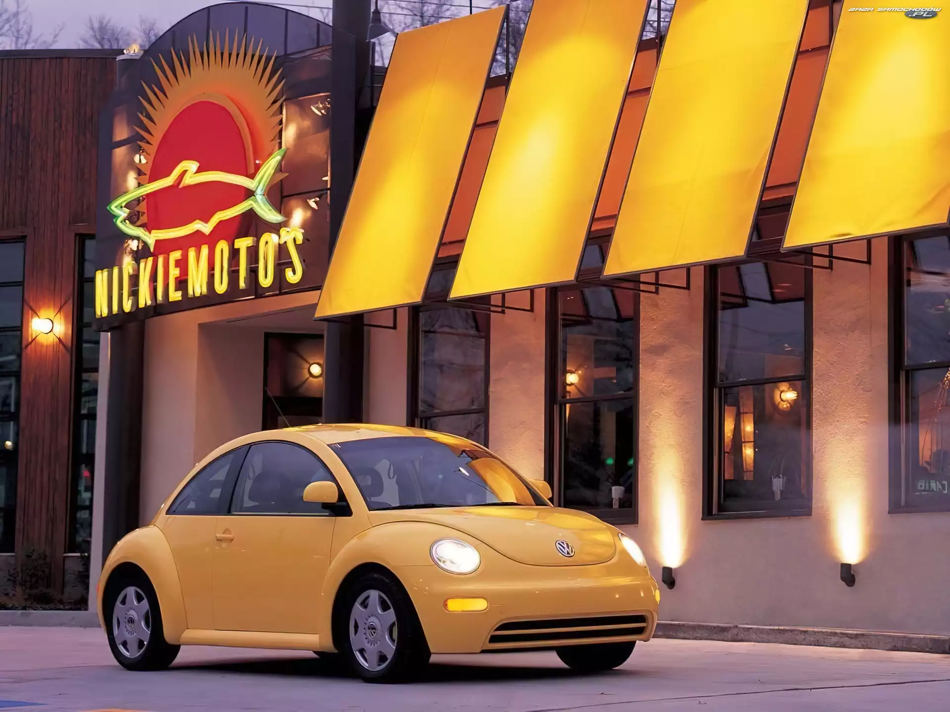 Żółte New Beetle, Nickiemotos