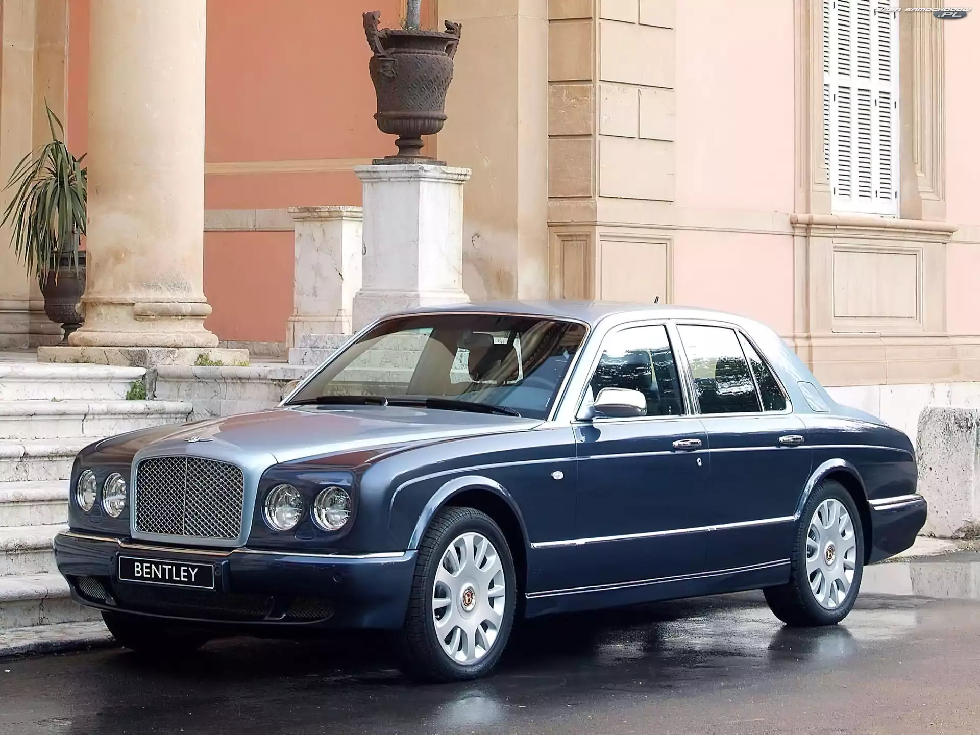 Bentley Arnage T, Niebiesko, Szary