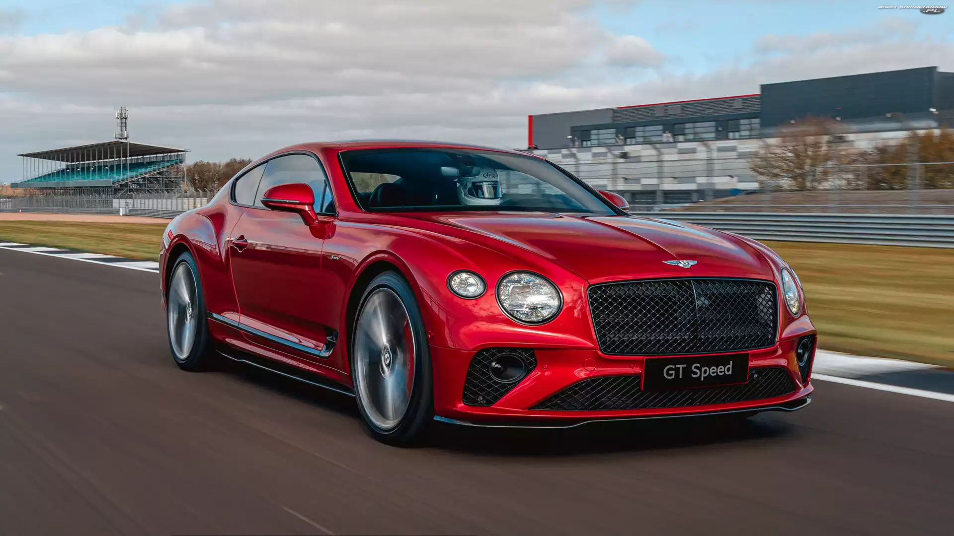Bentley Continental GT Speed, Czerwony