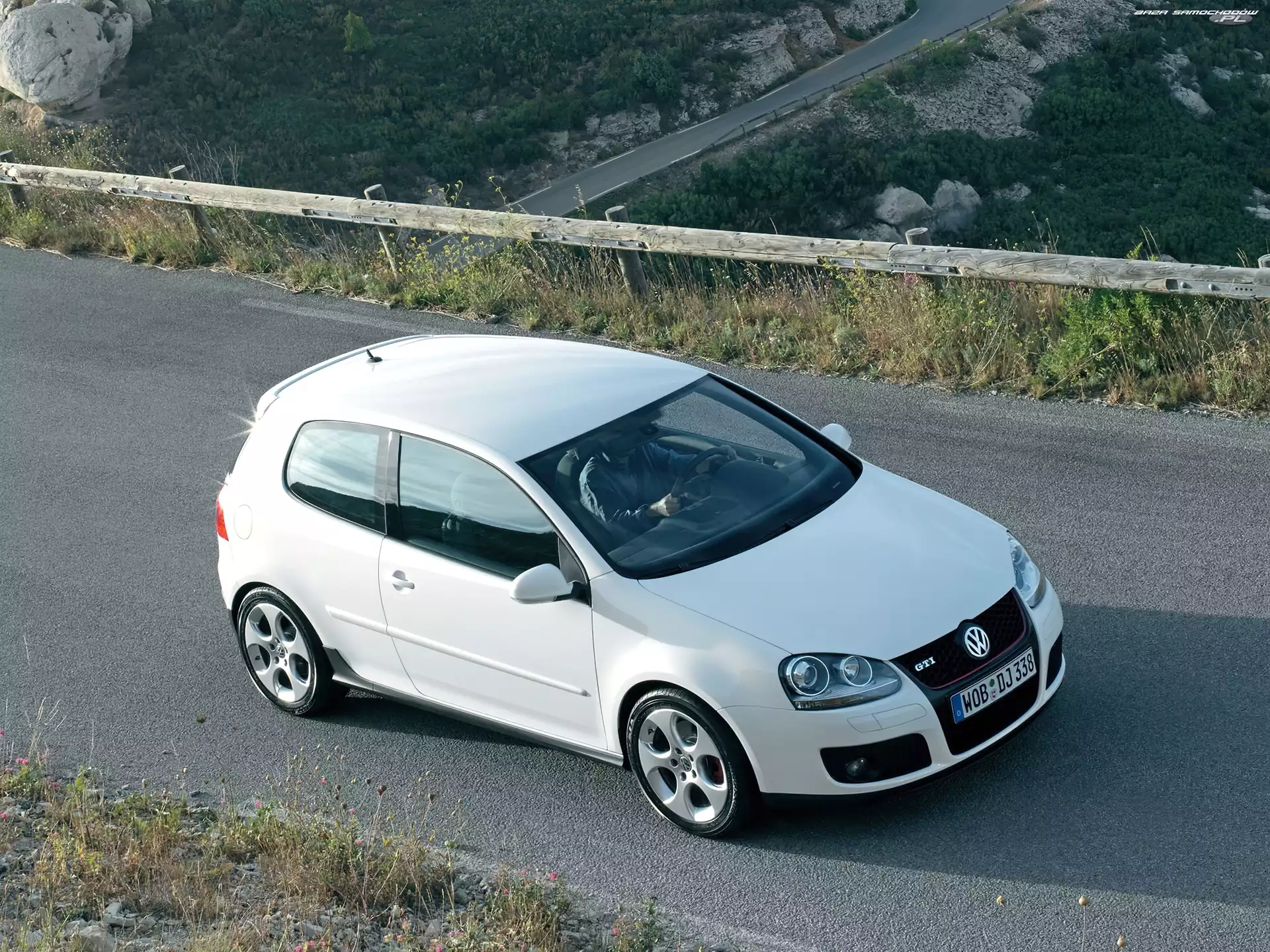 Biały, Golf 5, GTI