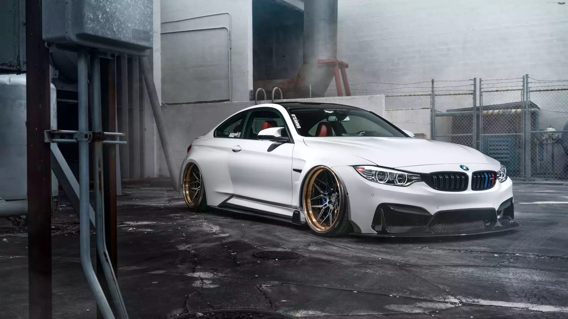 Biały, Samochód, BMW M4