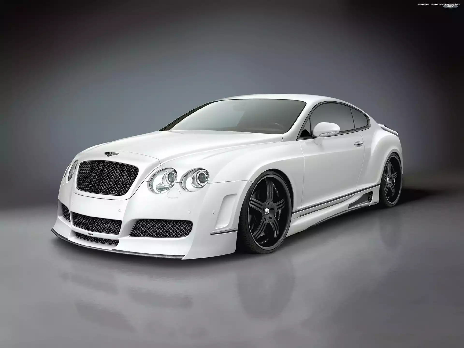 Biały, Bentley Continental GTS