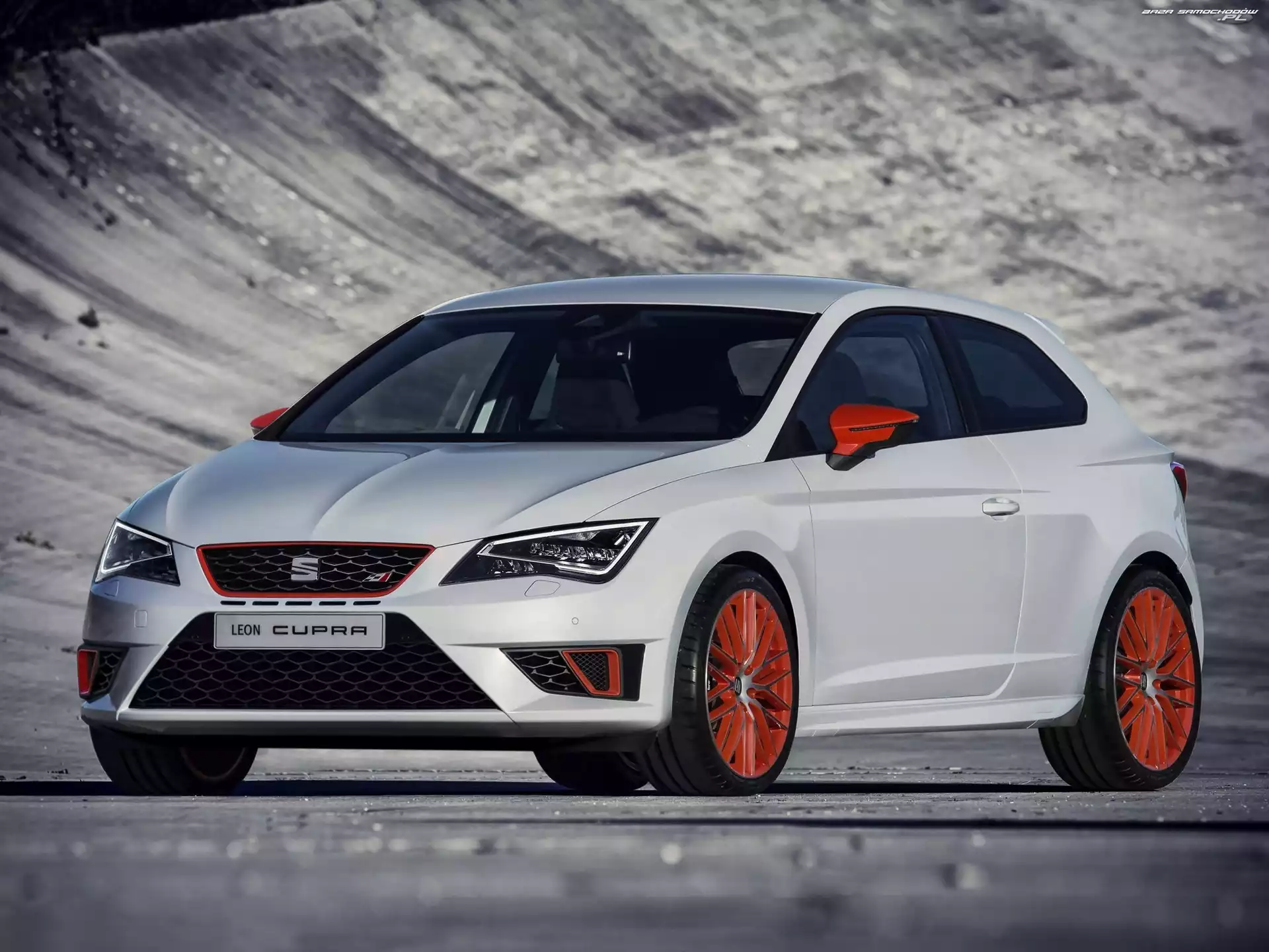Biały, Seat Leon ST Cupra 280