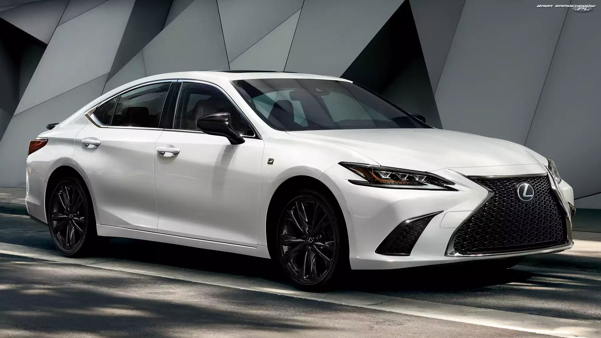 Biały, Lexus ES F Sport