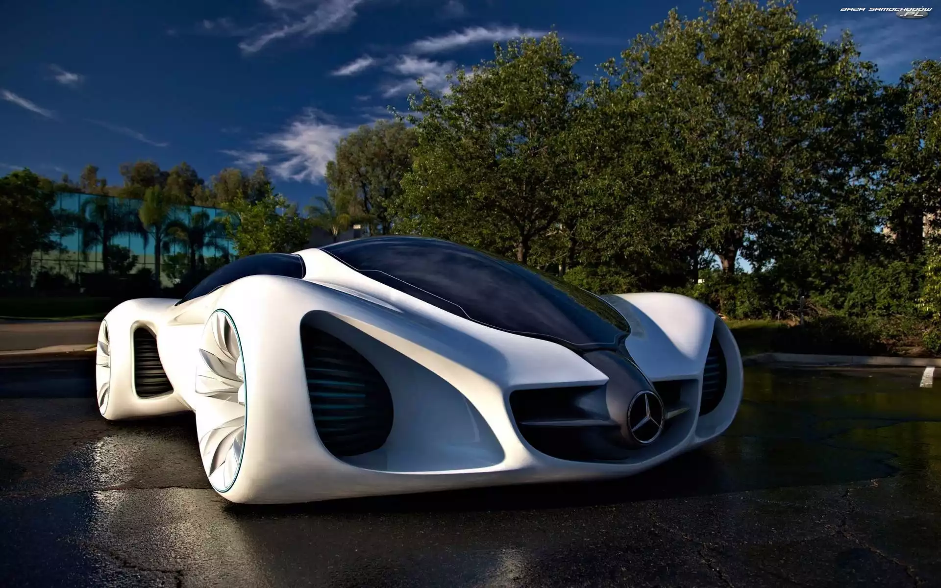 Biome, Droga, Mercedes, Koncepcja