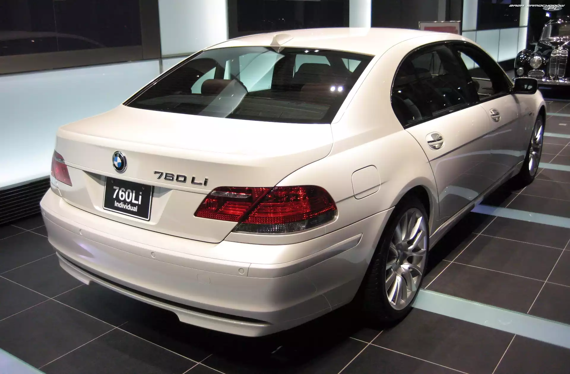Bmw Seria 7, Kafelki, Biały, E66